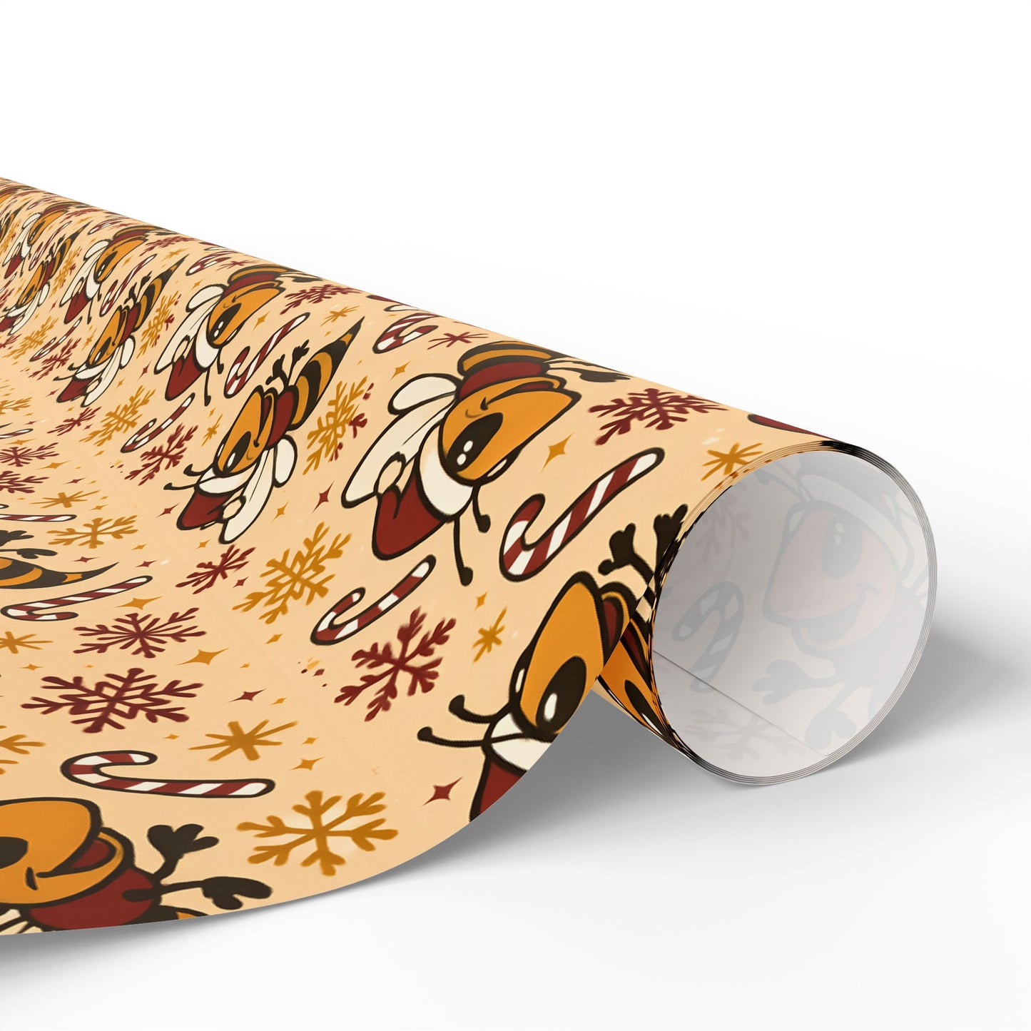 Santa Hornet Wrapping Paper, Birthday, Christmas, Holidays, The Heist Club Colorful Pattern