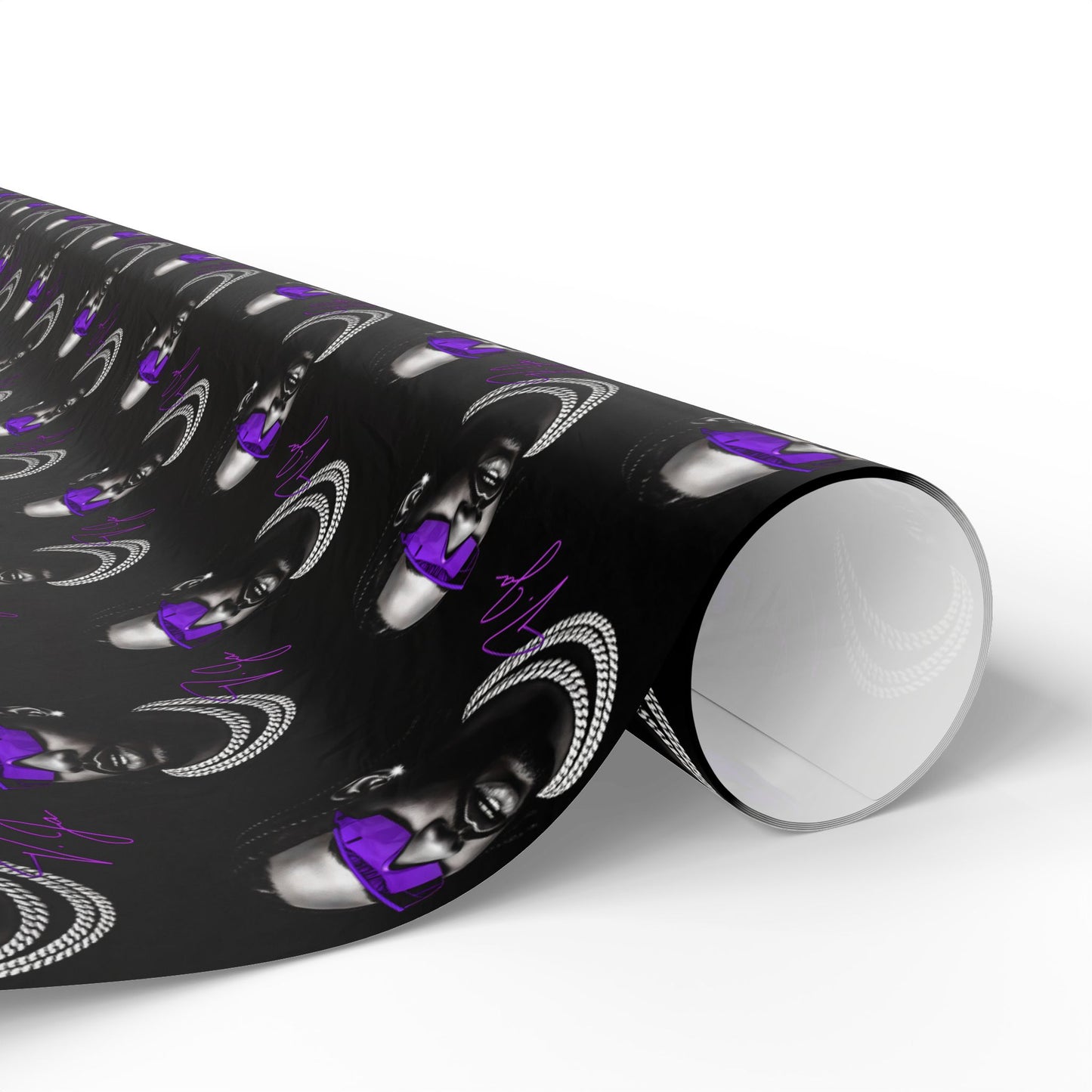 Wrapping Paper, MN VIKINGS Gift Wrap, Christmas Holiday Present Decoration, Birthday Party Supplies, Elegant Black and Gold Design