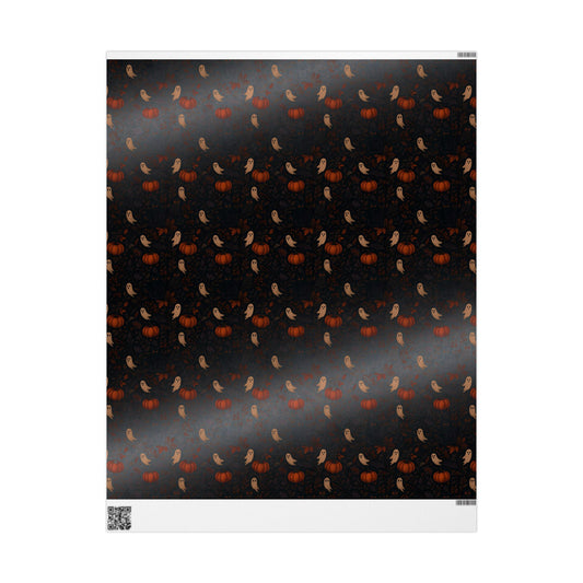 Halloween Wrapping Paper Design, Gift Wrap for Parties, Presents, Crafts, Decor, Scrapbooking