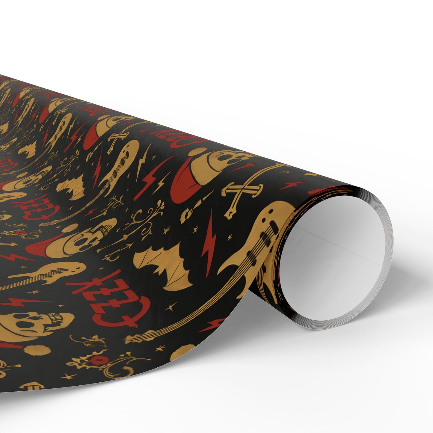 Christmas Wrapping Papers, Gift Wrap Sheets for Music Lovers, Unique Holiday Gift Packaging, Music Themed
