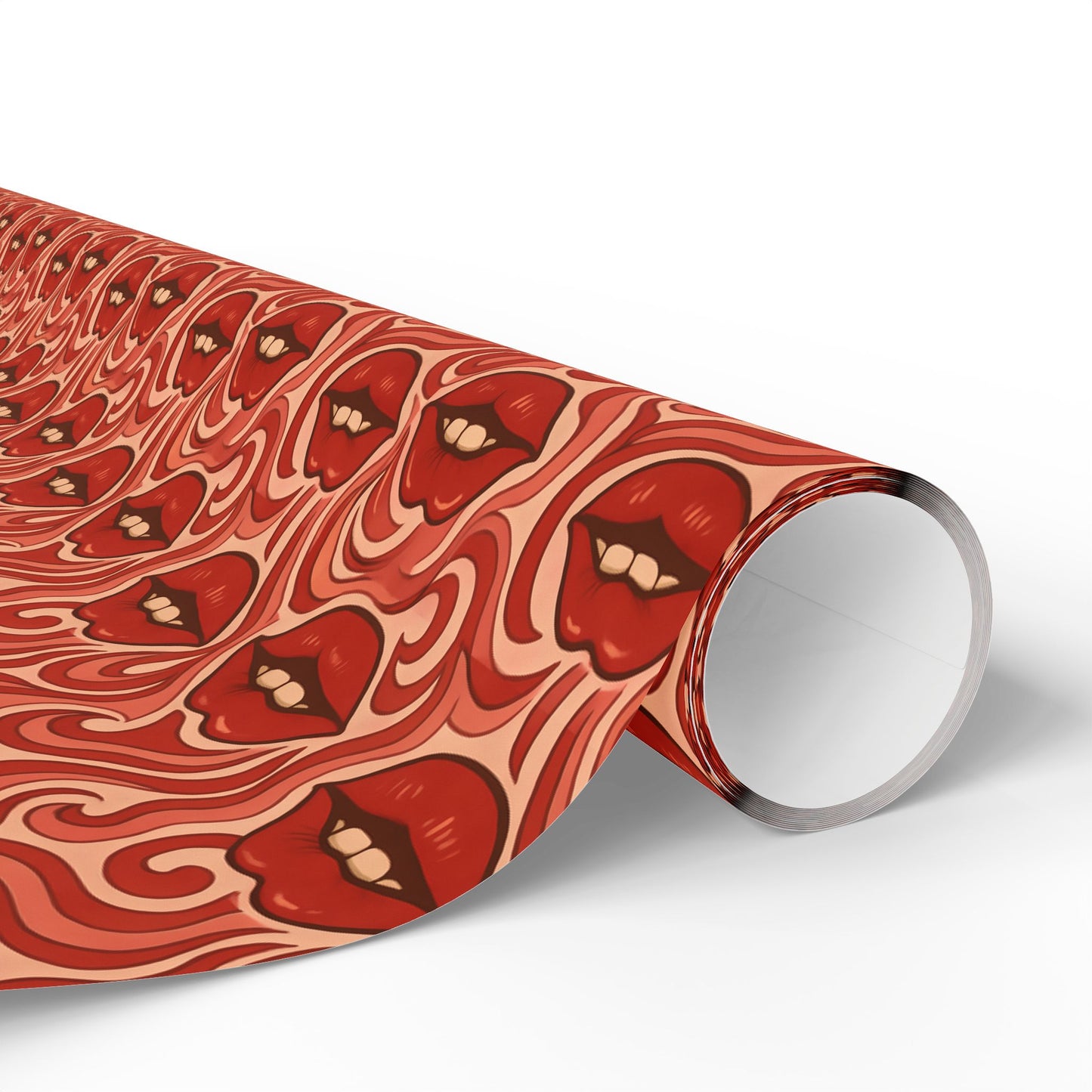 Lips Wrapping Papers | Holiday Candy Pattern