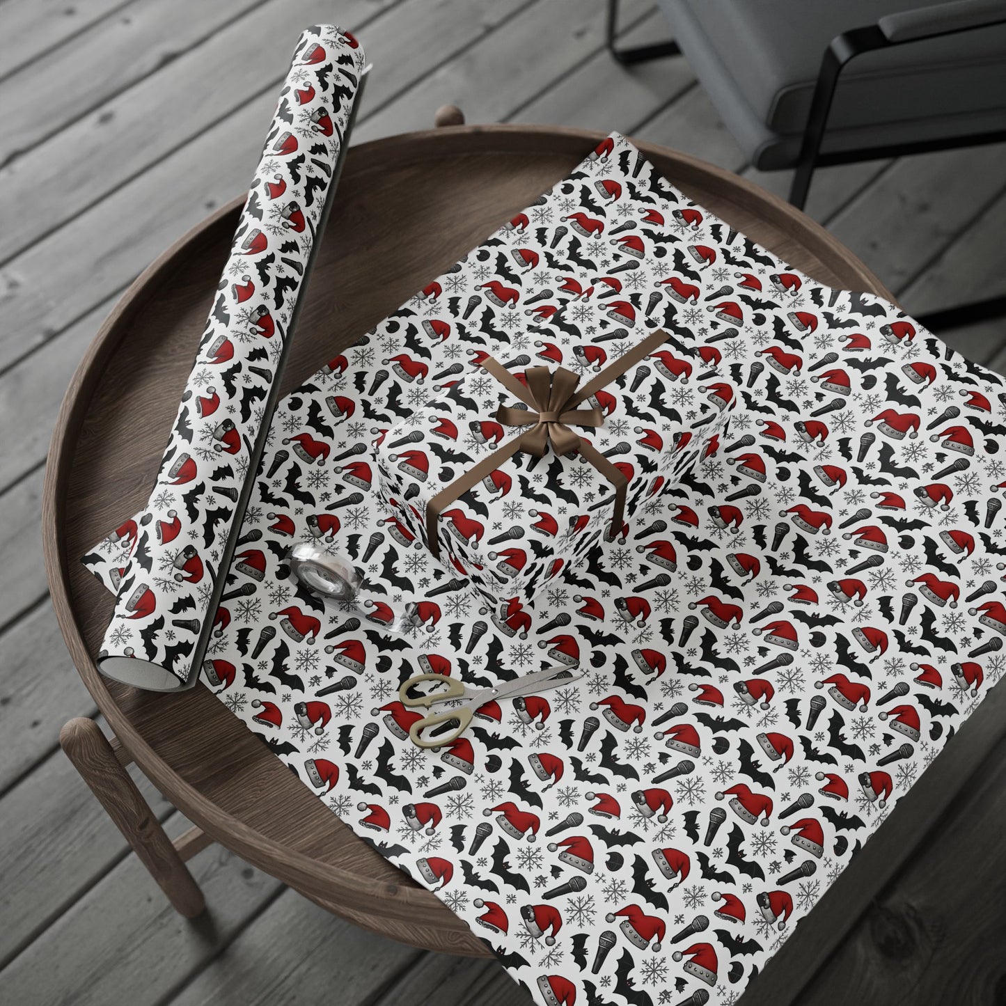 Ozzy Wrapping Papers, Gift Wrap Sheets for Music Lovers, Unique Holiday Gift Packaging, Music Themed