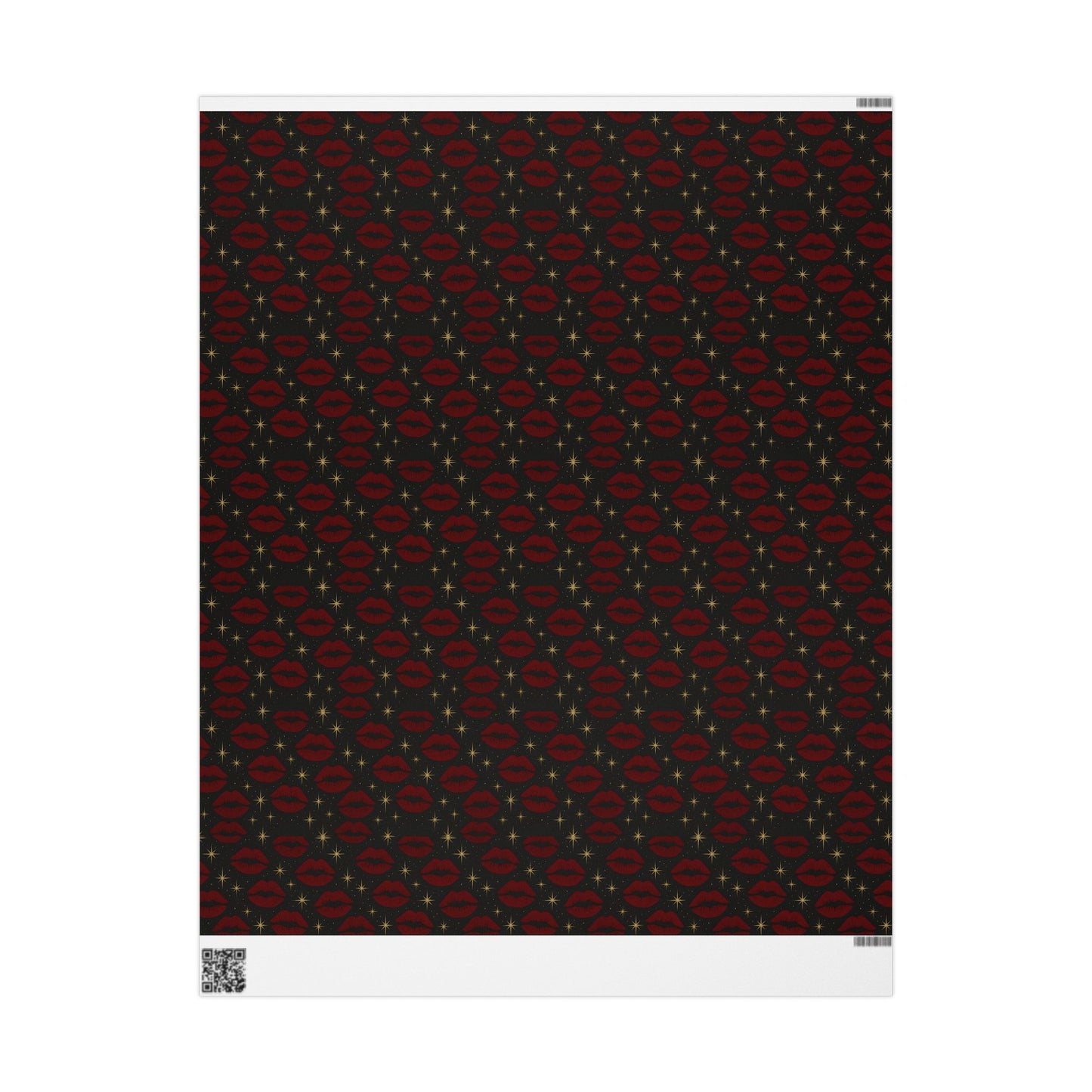 Stones lips  Wrapping Papers | Holiday Candy Pattern