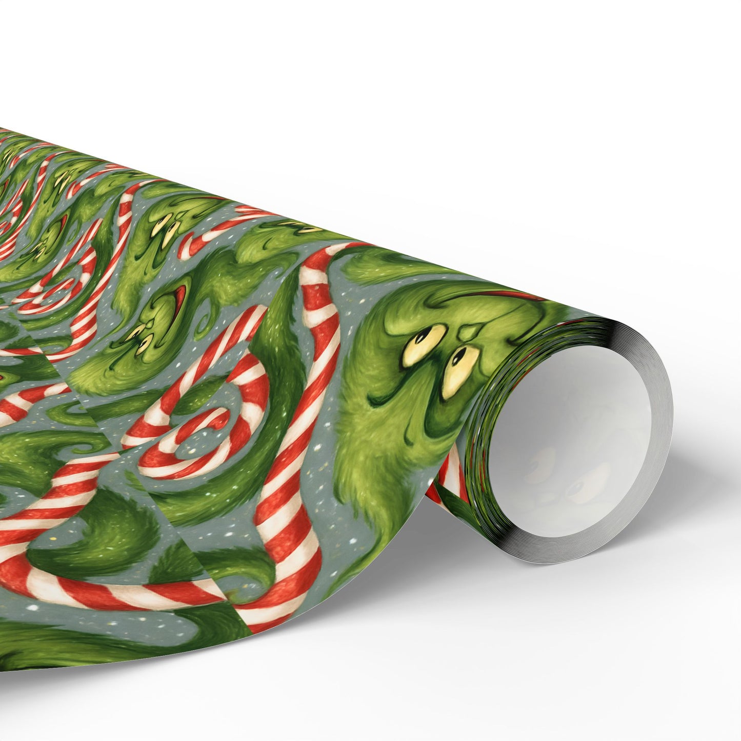 Grinch Inspired Wrapping Paper | Holiday Christmas Wrapping Sheets