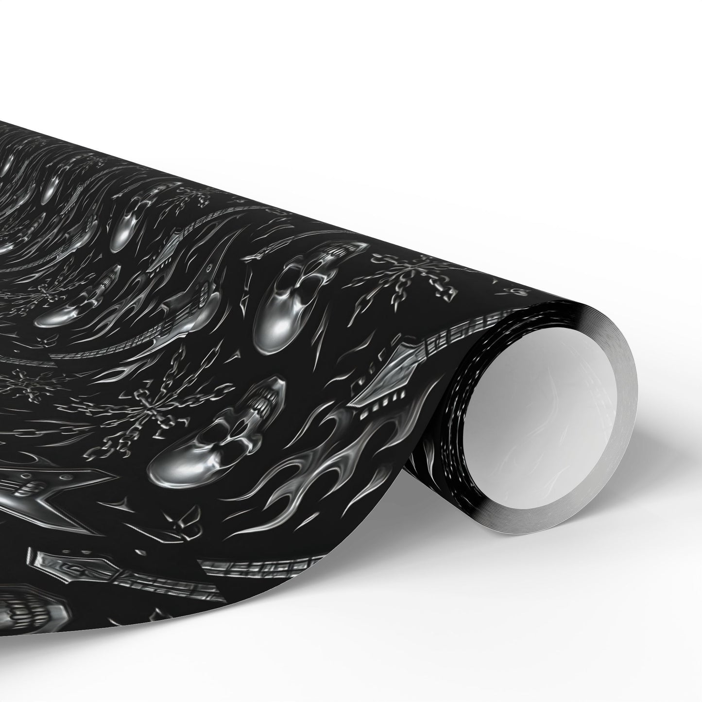Metallicaa Wrapping Paper, Music Themed Gift Wrap, Rock Band Design, Heavy Metal Christmas Paper, Unique Holiday Packaging,