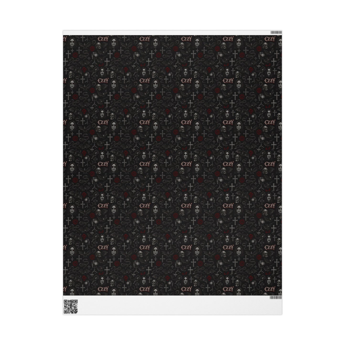 Ozzy Wrapping Papers, Gift Wrap Sheets for Music Lovers, Unique Holiday Gift Packaging, Music Themed
