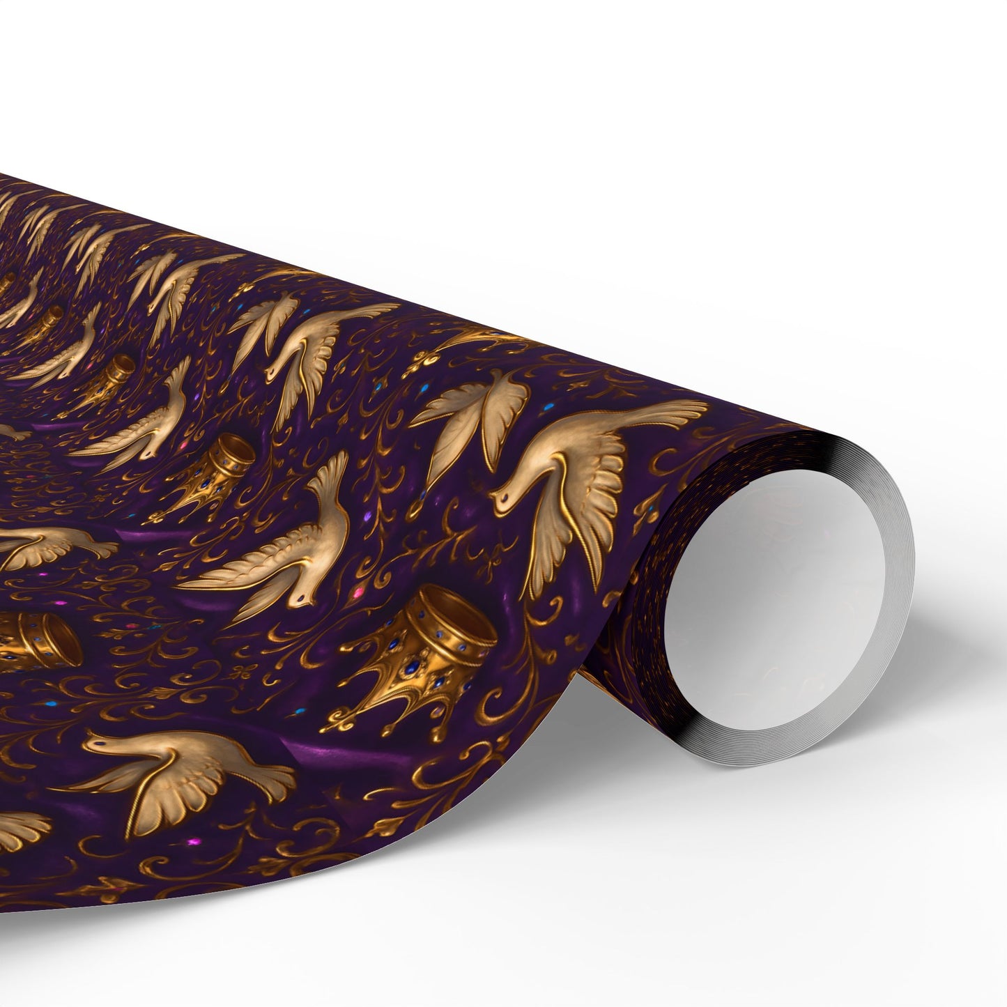 Wrapping Papers, Prince Paisley Dove Guitar Pattern, Gift Wrap Roll for Holidays, Birthdays, Special Occasions, Musician Gift Wrap, Unique