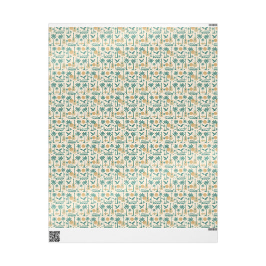 Wrapping Paper, Eagles Hotel California Gift Wrap for Music Lovers, Unique Holiday Present, Rock Band Theme Gift Packaging, Musician Gift,