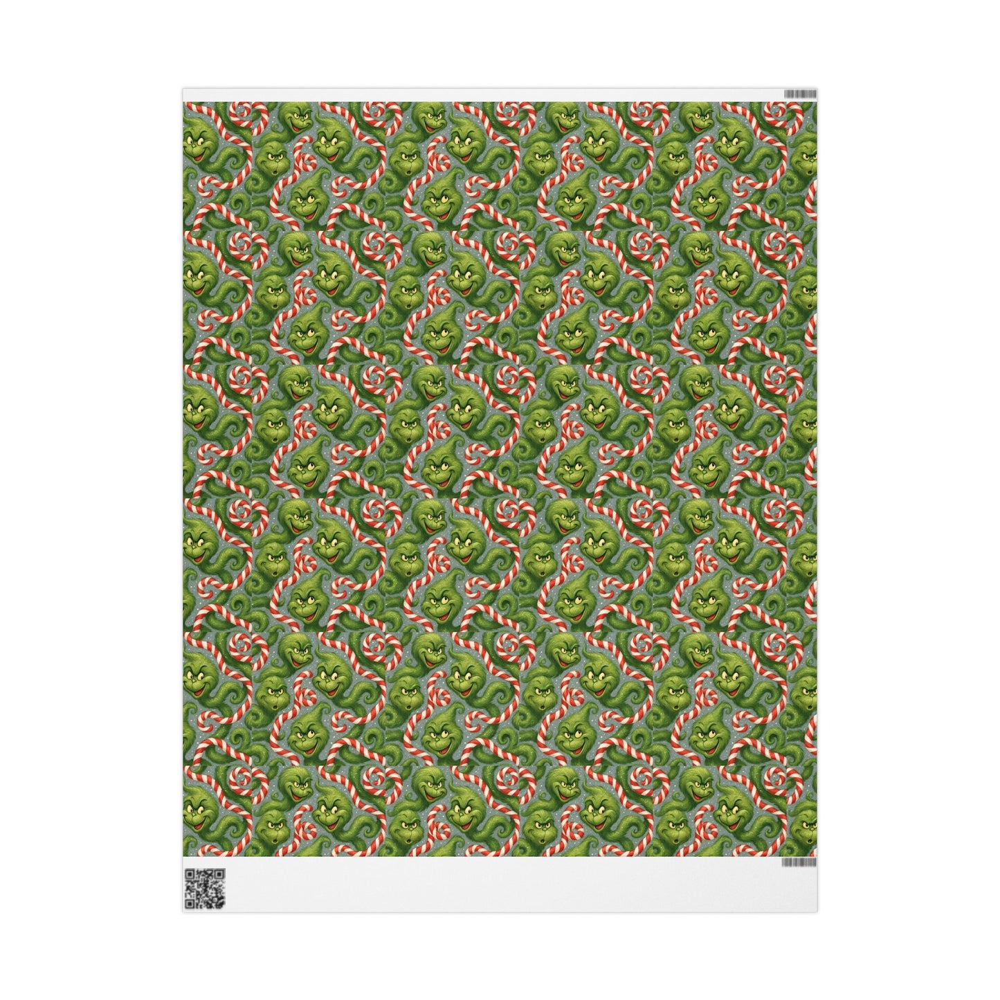 Grinch Inspired Wrapping Paper | Holiday Christmas Wrapping Sheets