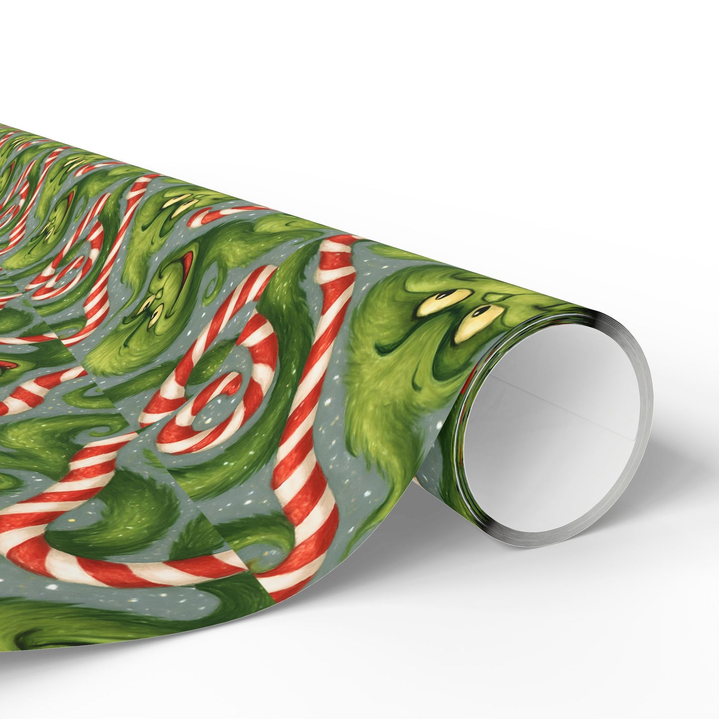 Grinch Inspired Wrapping Paper | Holiday Christmas Wrapping Sheets