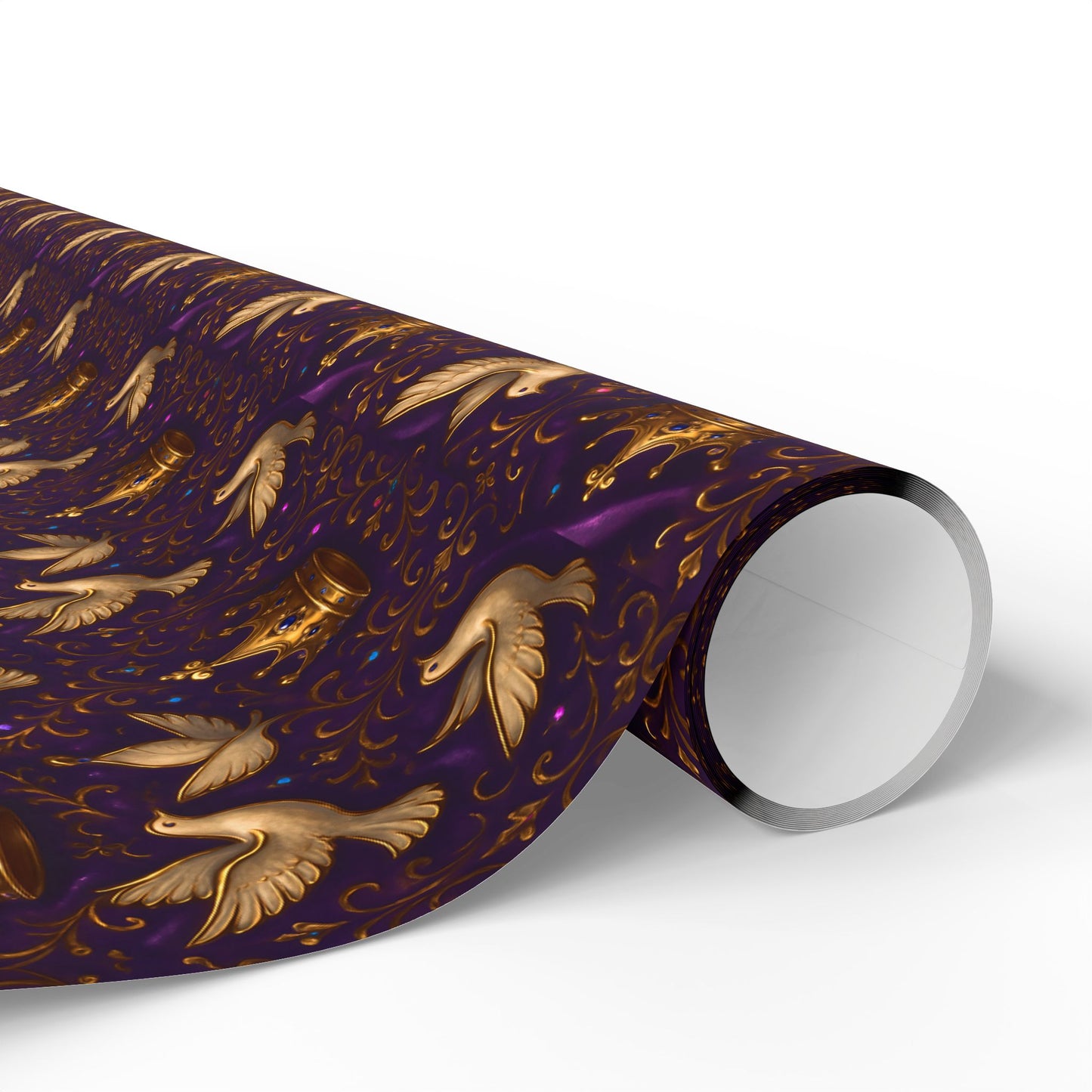 Wrapping Papers, Prince Paisley Dove Guitar Pattern, Gift Wrap Roll for Holidays, Birthdays, Special Occasions, Musician Gift Wrap, Unique