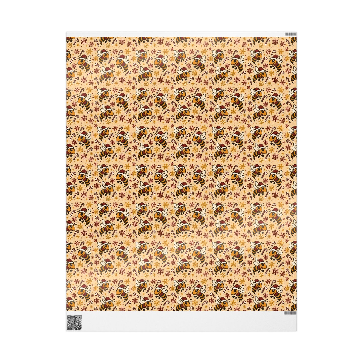 Santa Hornet Wrapping Paper, Birthday, Christmas, Holidays, The Heist Club Colorful Pattern