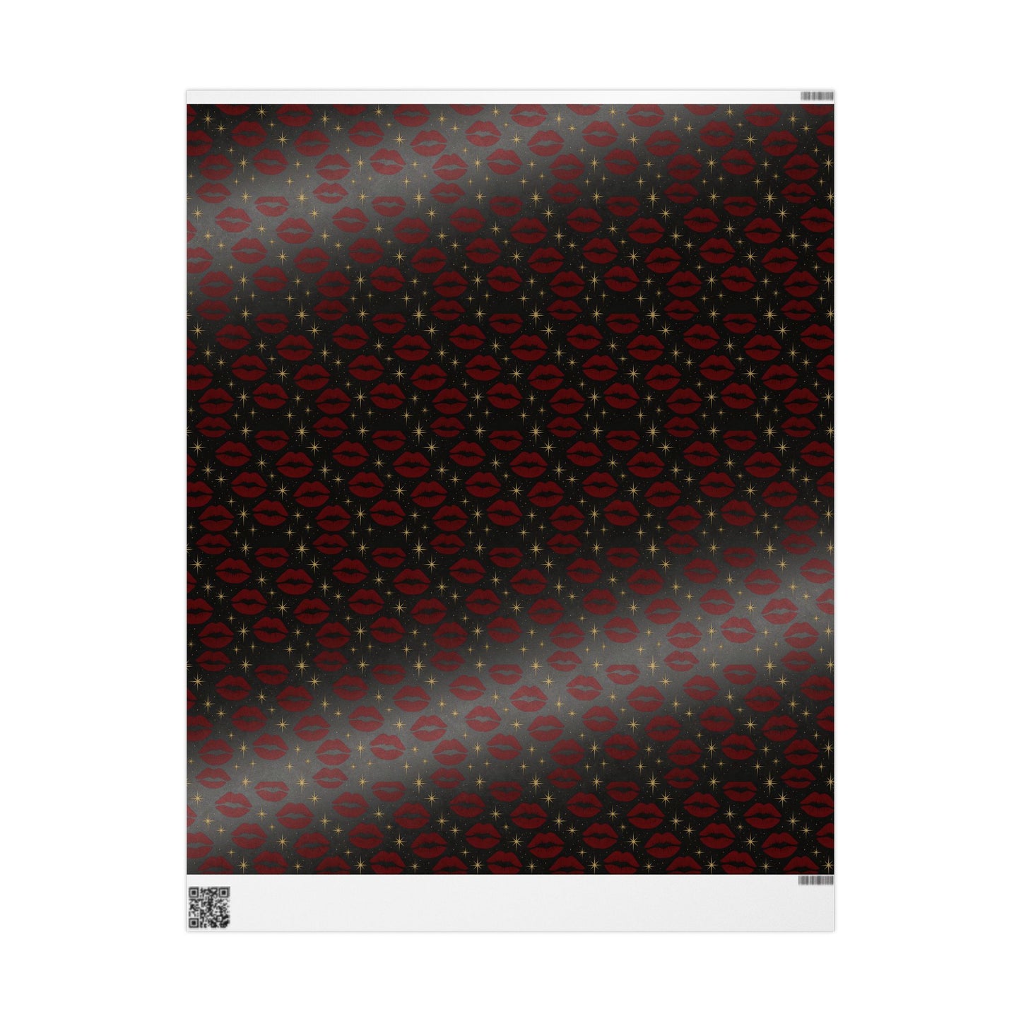 Stones lips  Wrapping Papers | Holiday Candy Pattern