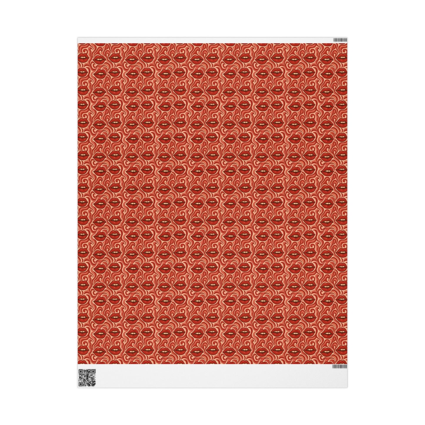 Lips Wrapping Papers | Holiday Candy Pattern