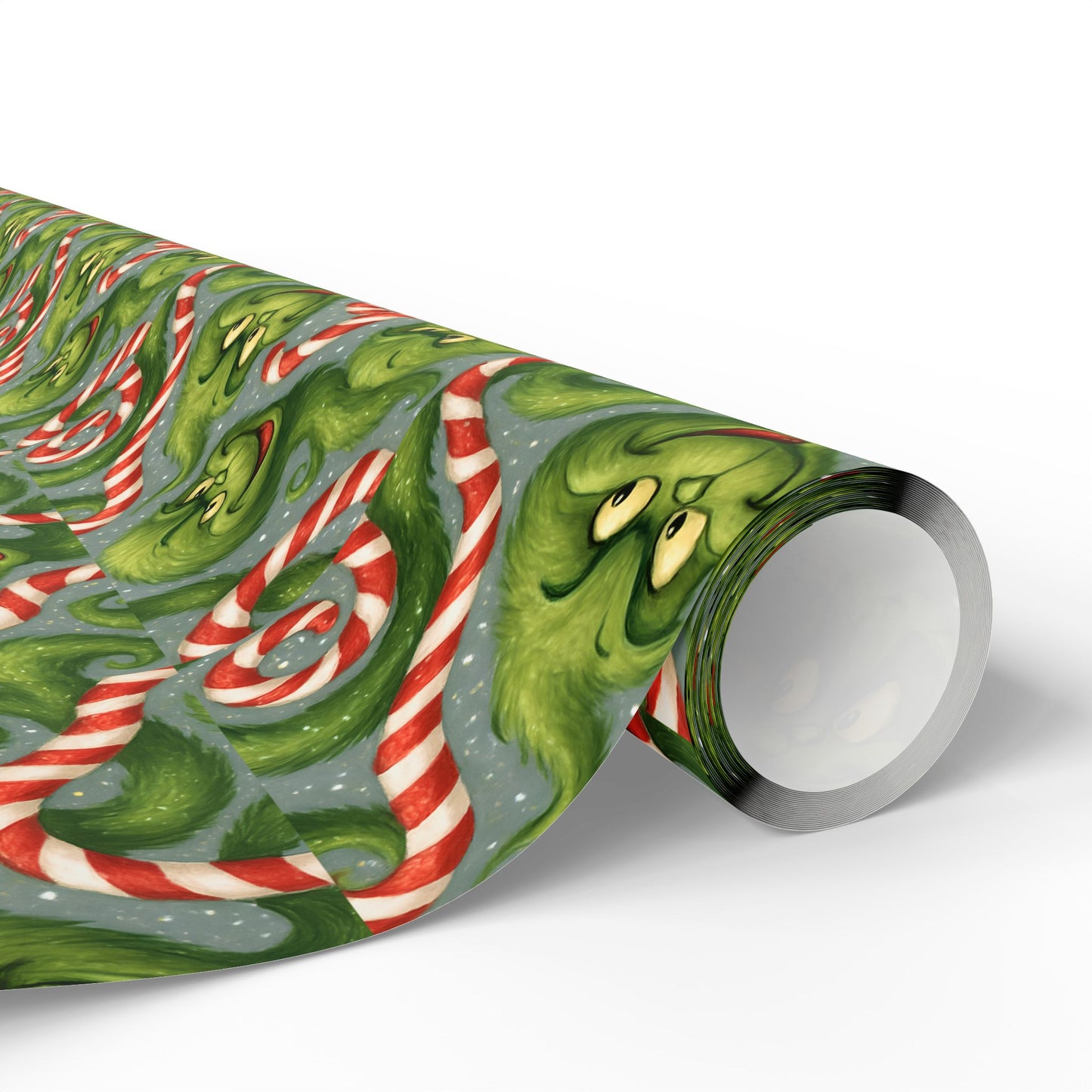 Grinch Inspired Wrapping Paper | Holiday Christmas Wrapping Sheets