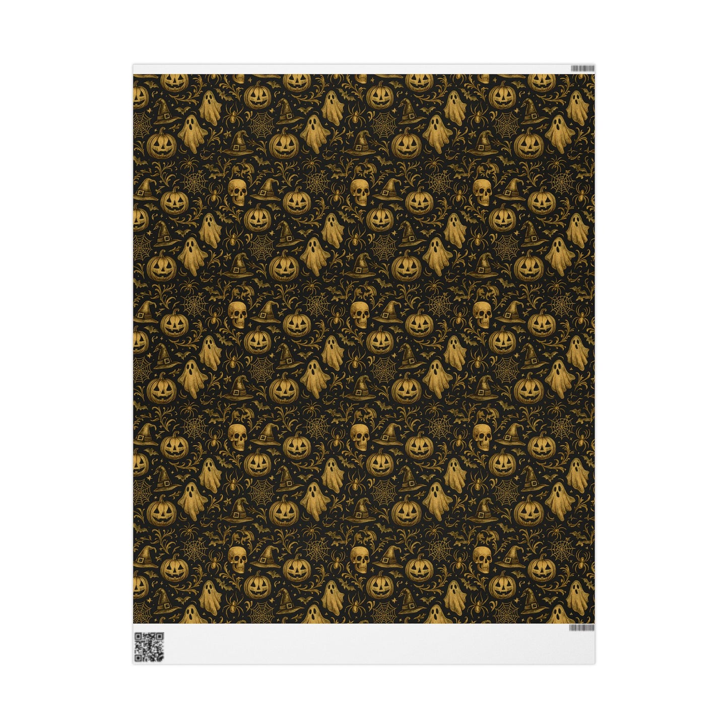 Halloween Wrapping Paper Design, Gift Wrap for Parties, Presents, Crafts, Decor, Scrapbooking