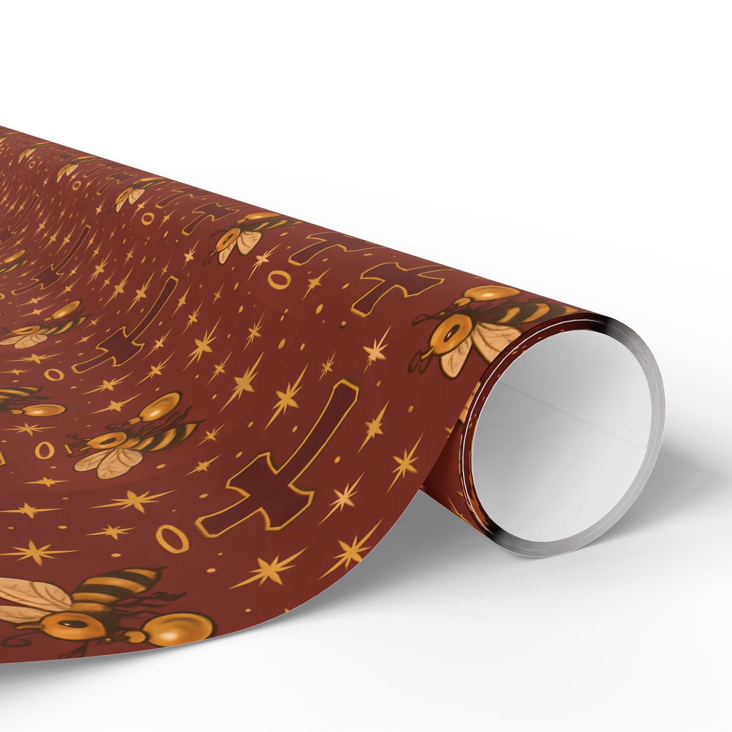 Hornet Wrapping Paper Set for Gift Wrapping, Birthday, Christmas, Holidays, The Heist Club Colorful Pattern