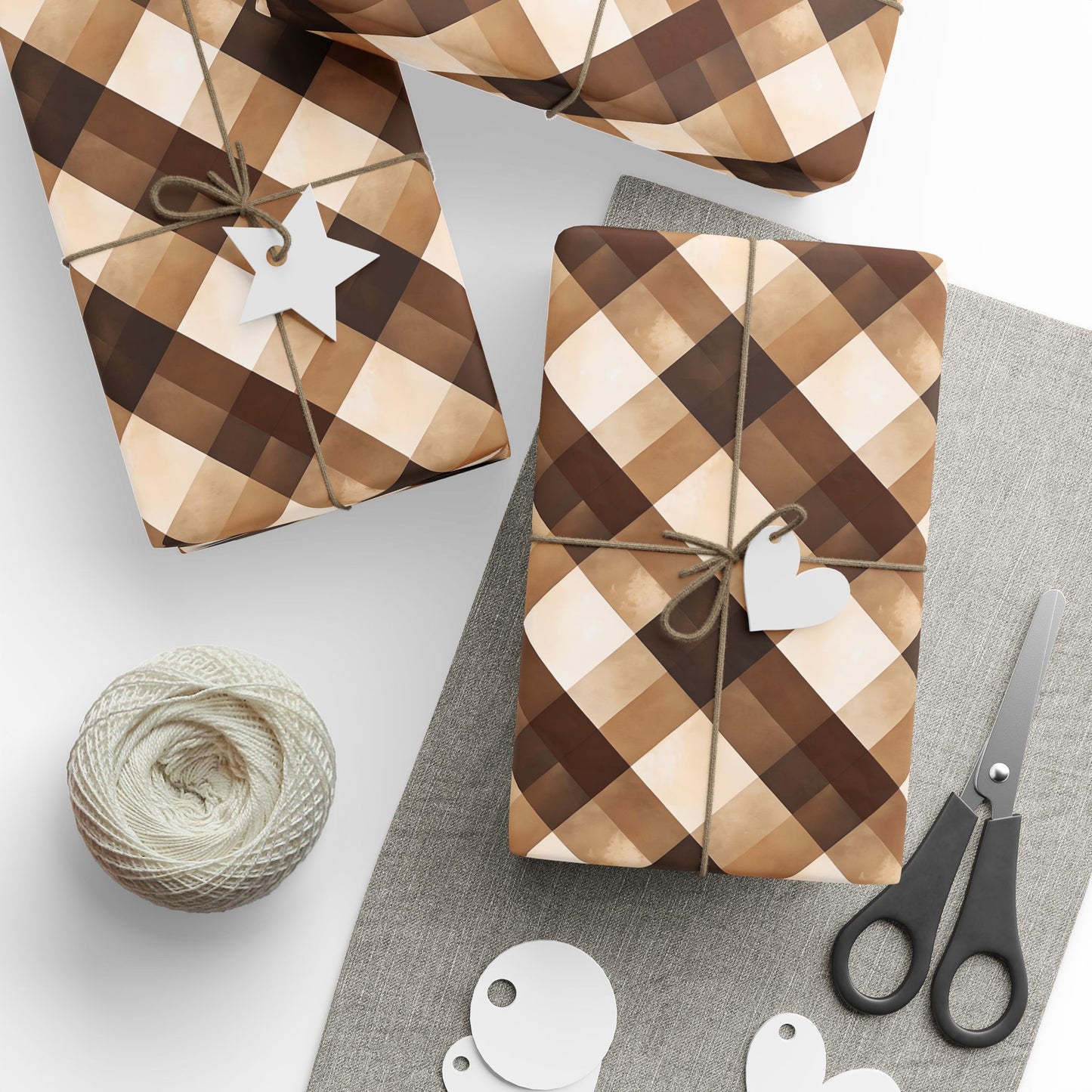 Copy of Plaid Wrapping Paper, Gift Wrap Roll for Holidays, Christmas Present Decoration, Craft Paper, DIY Projects, Gift Packaging