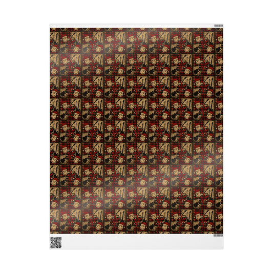 Cobain Wrapping Papers - Nirvana Inspired Gift Wrap, Alternative Rock Band Decor, Unique Present Packaging, Music Lover Holiday Supplies,