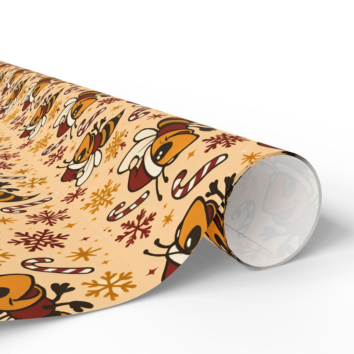 Santa Hornet Wrapping Paper, Birthday, Christmas, Holidays, The Heist Club Colorful Pattern