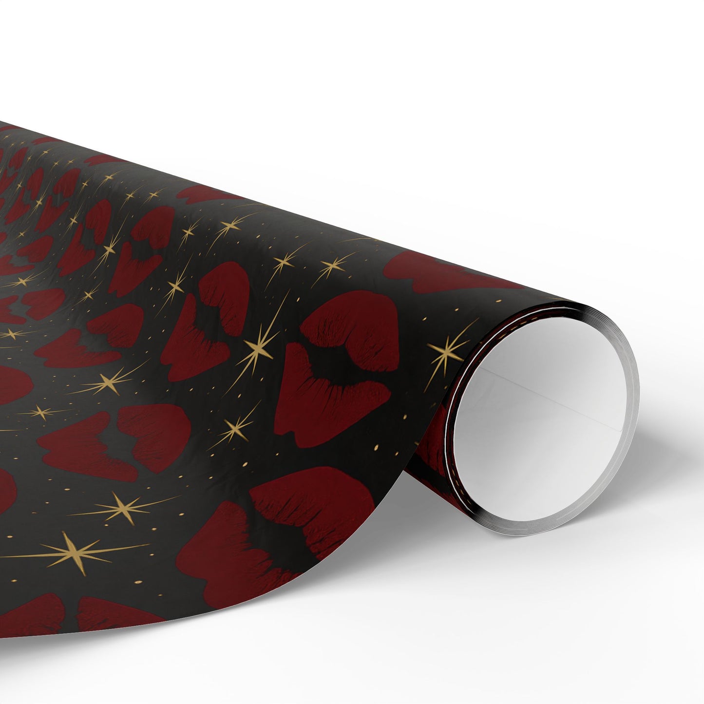 Stones lips  Wrapping Papers | Holiday Candy Pattern