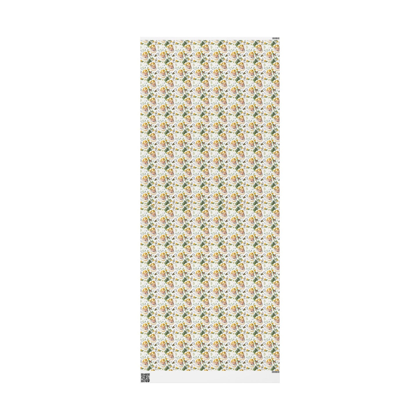 Bitcoin Santa Wrapping Paper, Christmas Gift Wrap, Holiday Present Decoration, Cryptocurrency Xmas Paper Roll, Festive Digital Currency