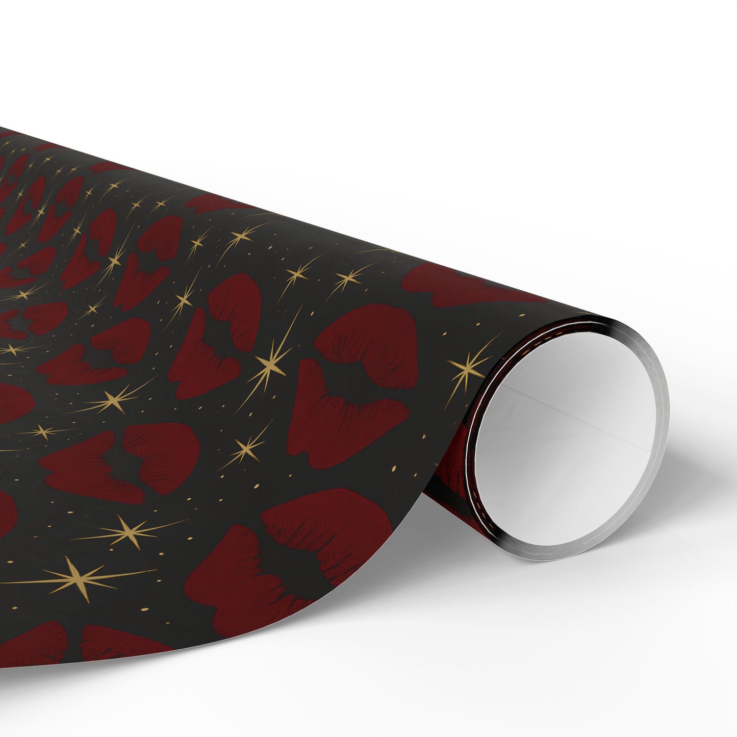 Stones lips  Wrapping Papers | Holiday Candy Pattern