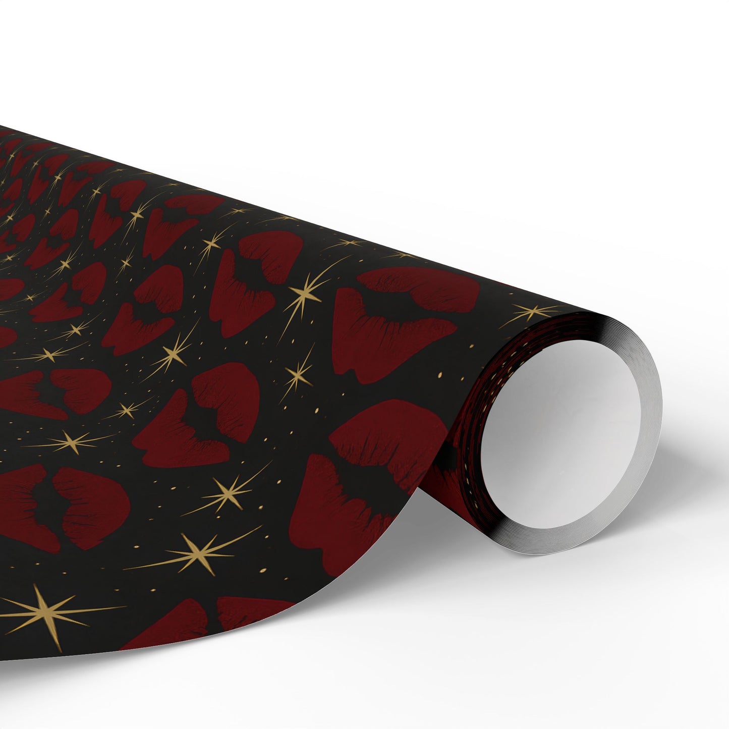 Stones lips  Wrapping Papers | Holiday Candy Pattern