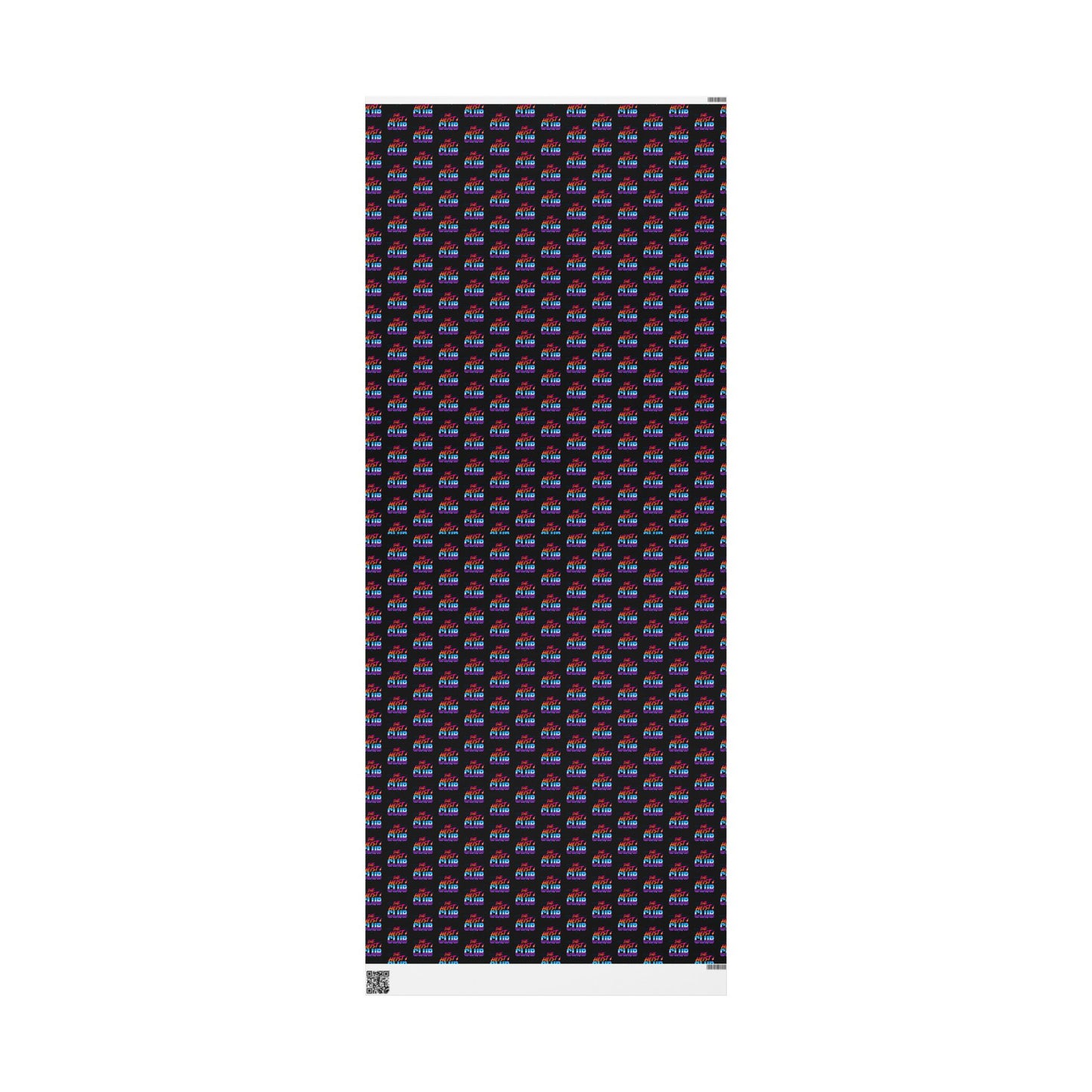 Wrapping Paper, The Heist Club Gift Wrap, Christmas Holiday Present Decoration, Birthday Party Supplies, Elegant Black and Gold Design