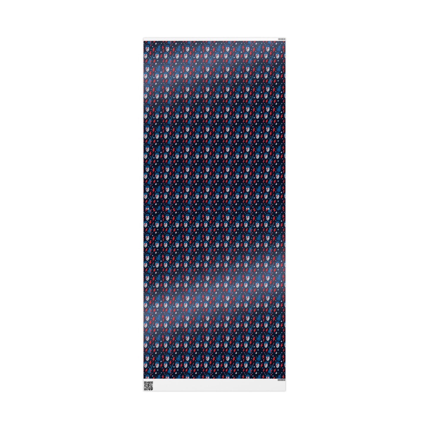 Wrapping Paper Set, David Bowie Gift Wrap, Music Icon Present Decor, Rock Star Birthday Party Supplies, Unique Holiday Wrappers, Retro Pop