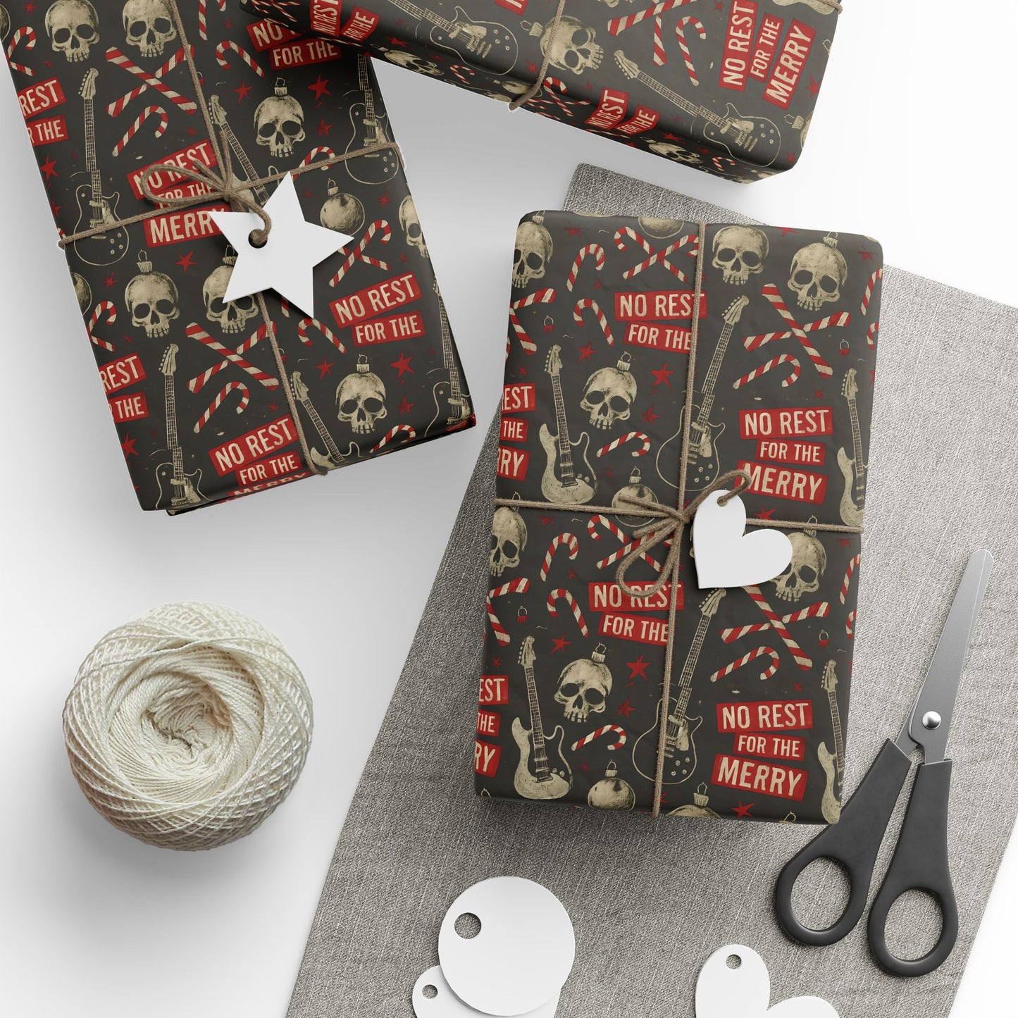 Ozzy Wrapping Papers, Gift Wrap Sheets for Music Lovers, Unique Holiday Gift Packaging, Music Themed