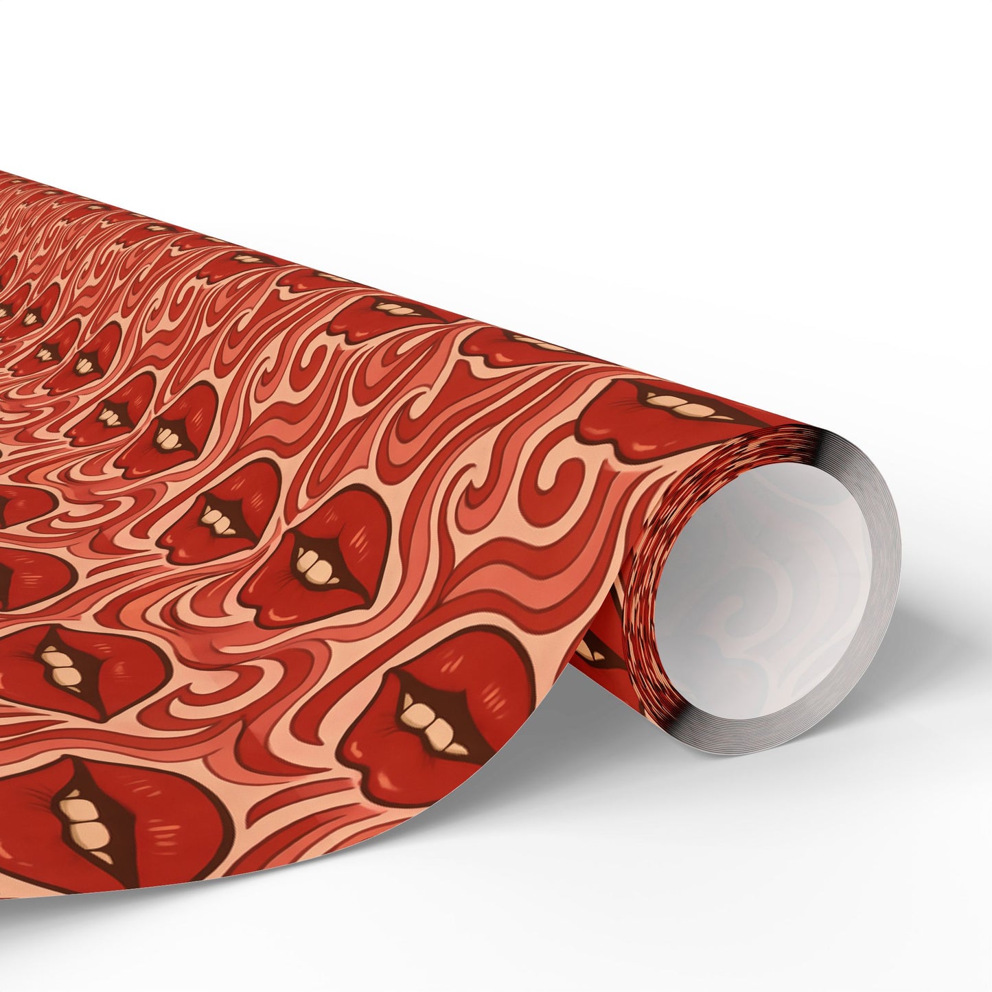Lips Wrapping Papers | Holiday Candy Pattern