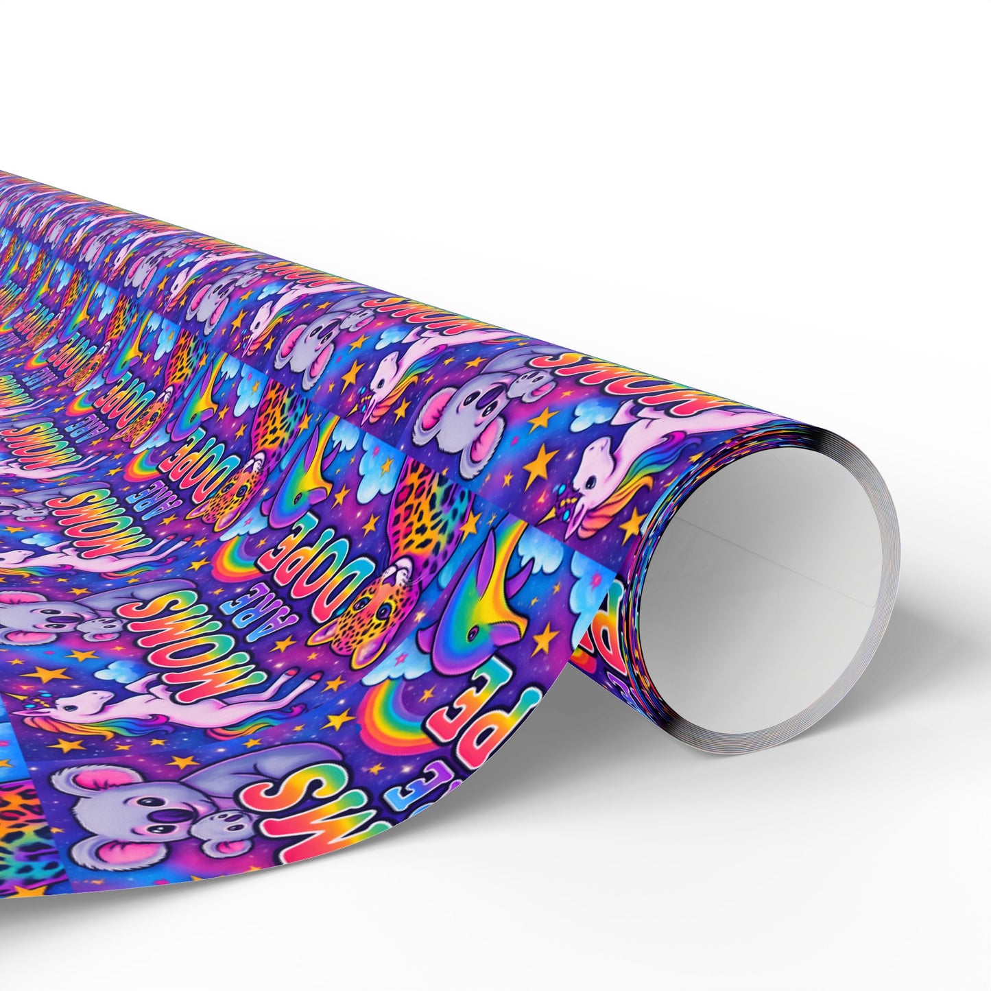 Wrapping Paper, Moms are dope The Heist Club Gift Wrap, Christmas Holiday Present Decoration, Birthday Party