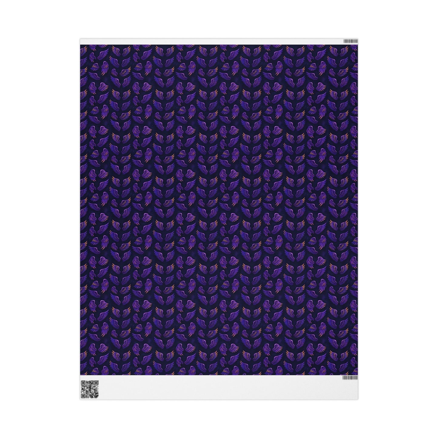 Wrapping Papers, Prince purple wings pattern, Gift Wrap Roll for Holidays, Birthdays, Special Occasions, Musician Gift Wrap, Unique