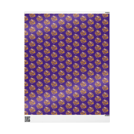 Wrapping Paper, The Heist Club MN Viking wrapping paper, Gift Wrap, Present Wrap, Party Supplies, Holiday Gift Wrap, Wrapping Supplies