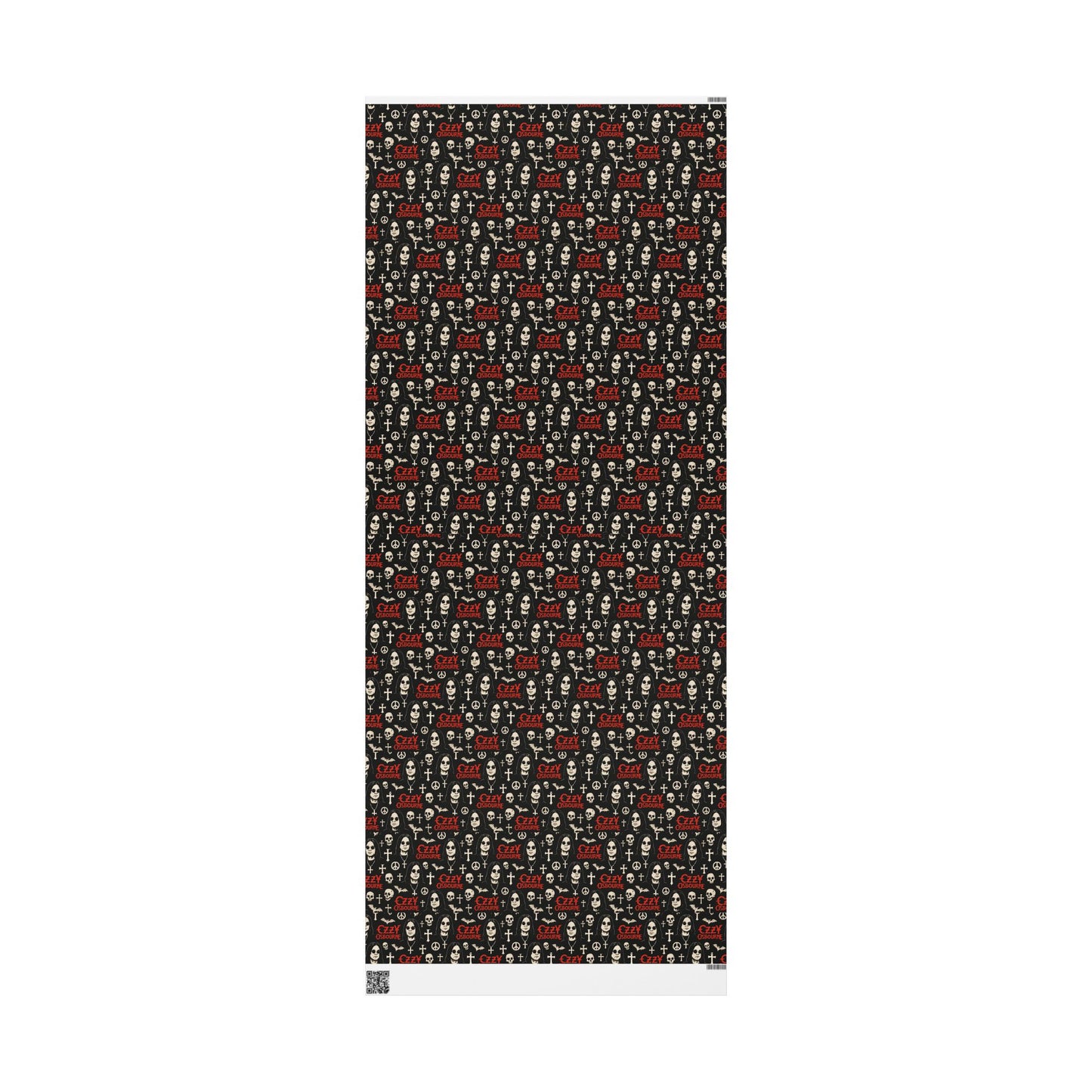 Wrapping Papers, Oz Gift Wrap, Rock Music Fan Present Wrap, Heavy Metal Wrapping Paper, Music Lover Holiday Gift Wrap, Unique