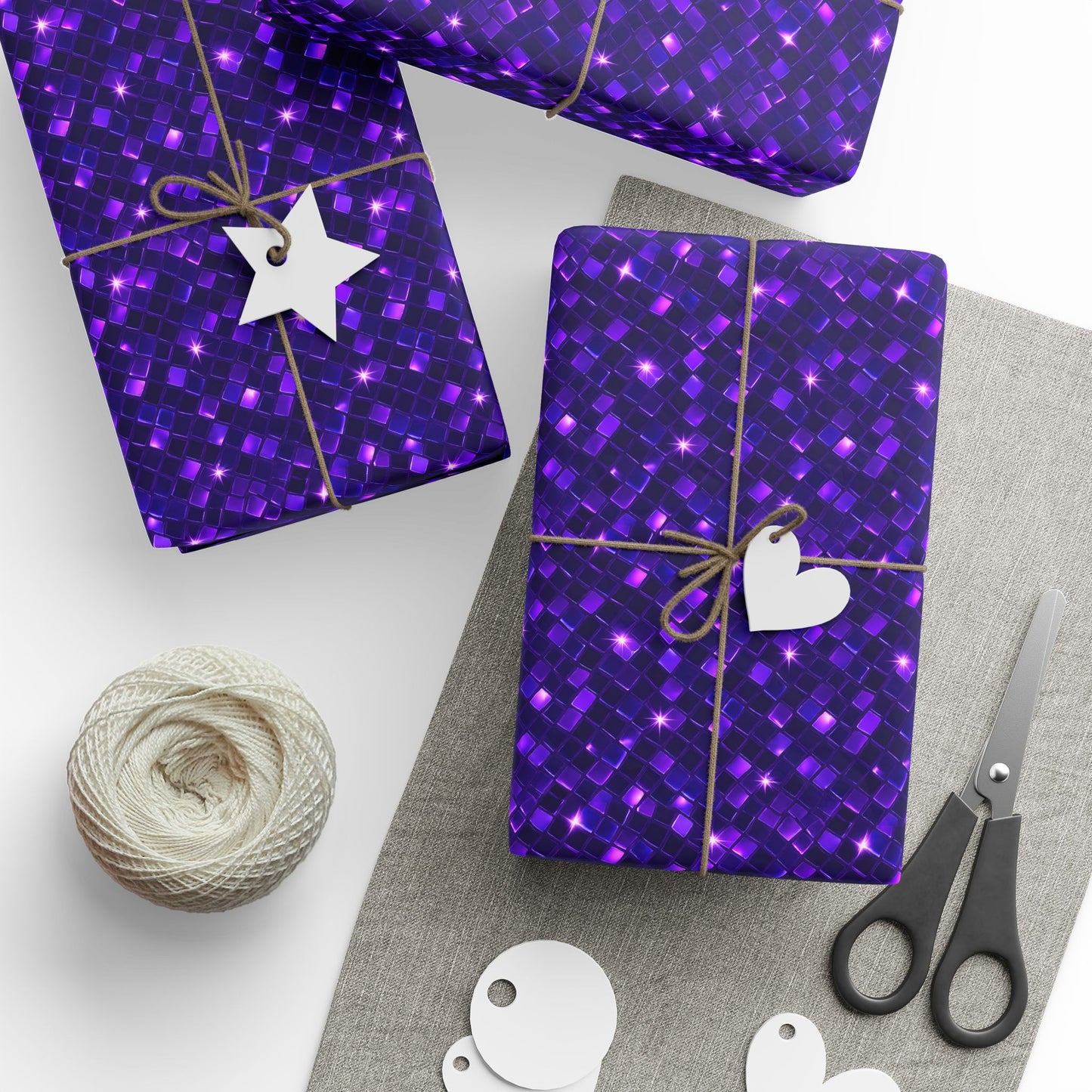 Wrapping Papers, Prince neon purple disco, Gift Wrap Roll for Holidays, Birthdays, Special Occasions, Musician Gift Wrap, Unique