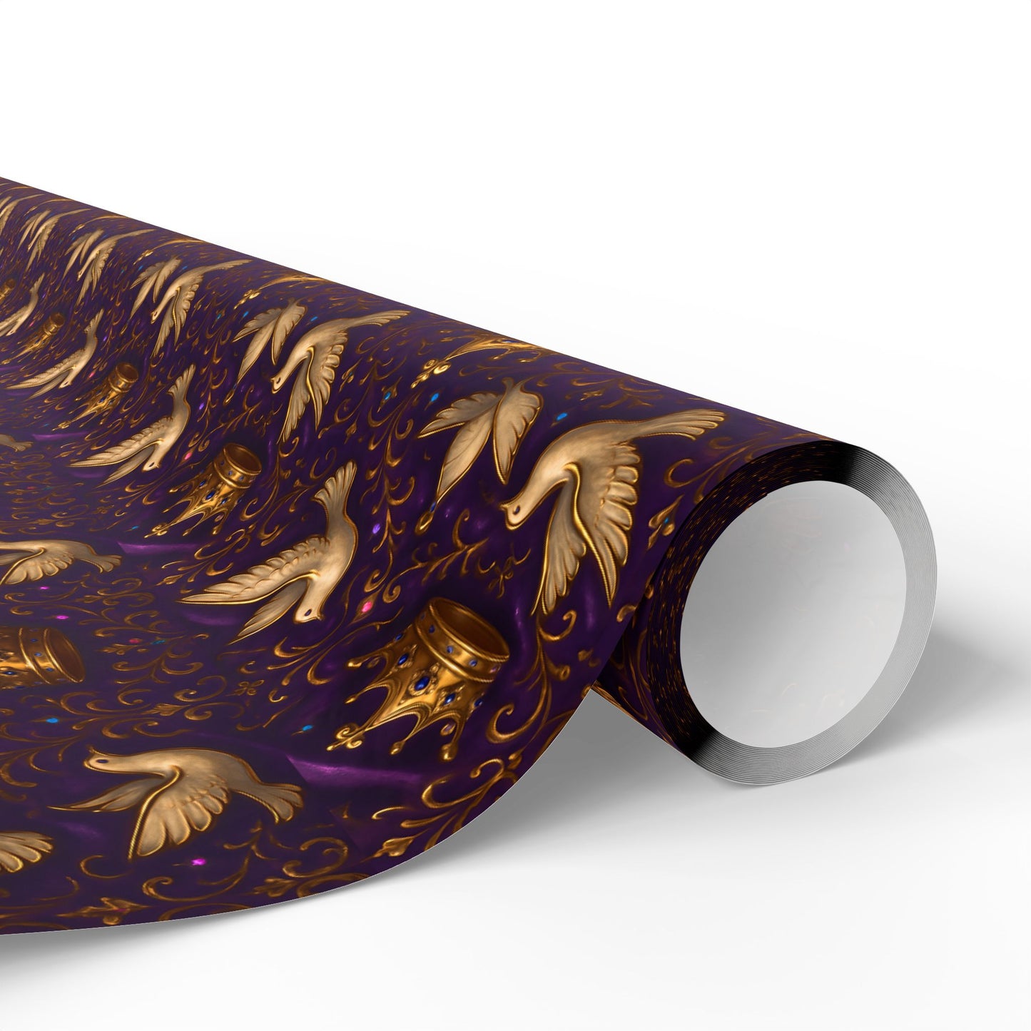Wrapping Papers, Prince Paisley Dove Guitar Pattern, Gift Wrap Roll for Holidays, Birthdays, Special Occasions, Musician Gift Wrap, Unique