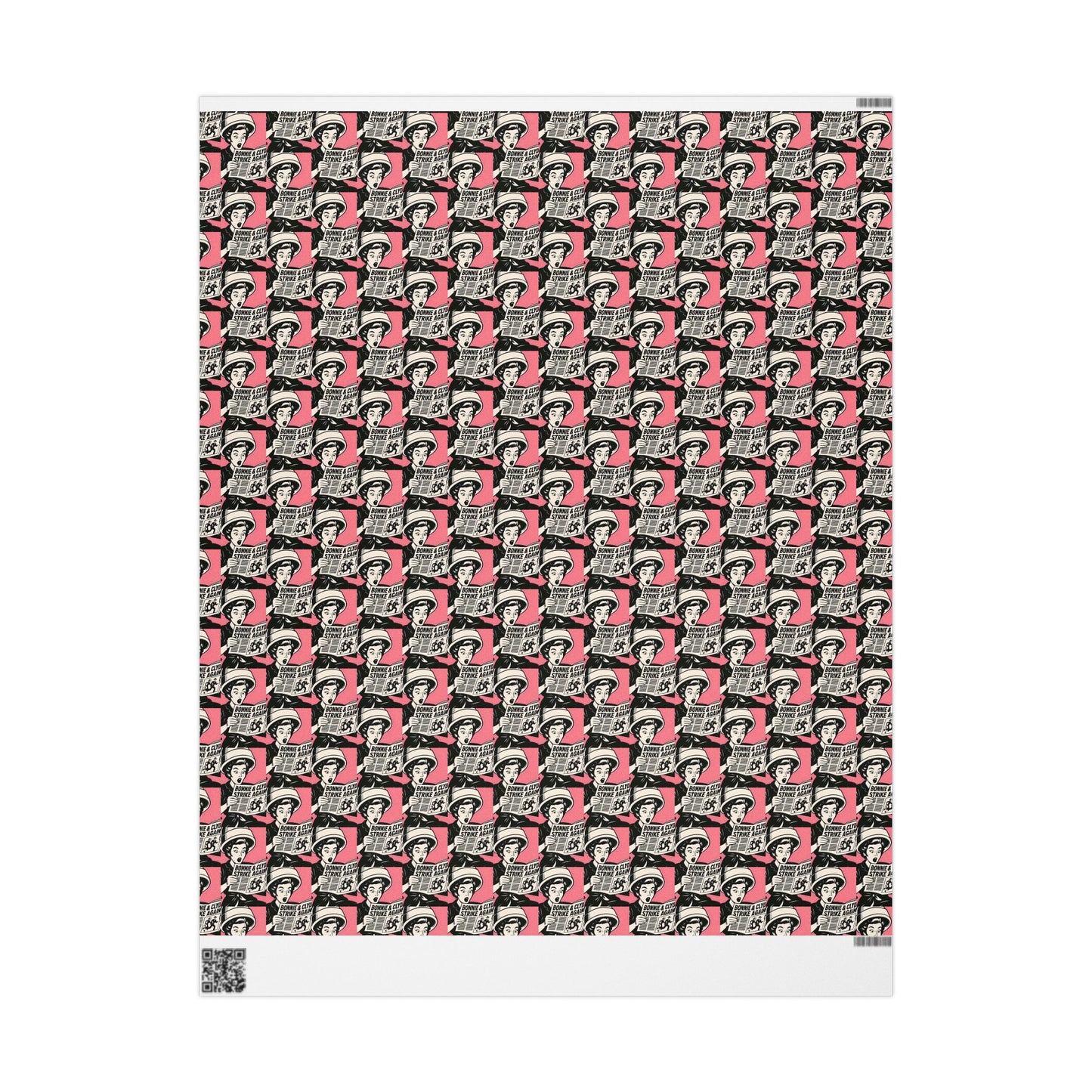 Wrapping Paper, The Heist Club Gift Wrap, Christmas Holiday Present Decoration, Birthday Party Supplies, Elegant Black and Gold Design