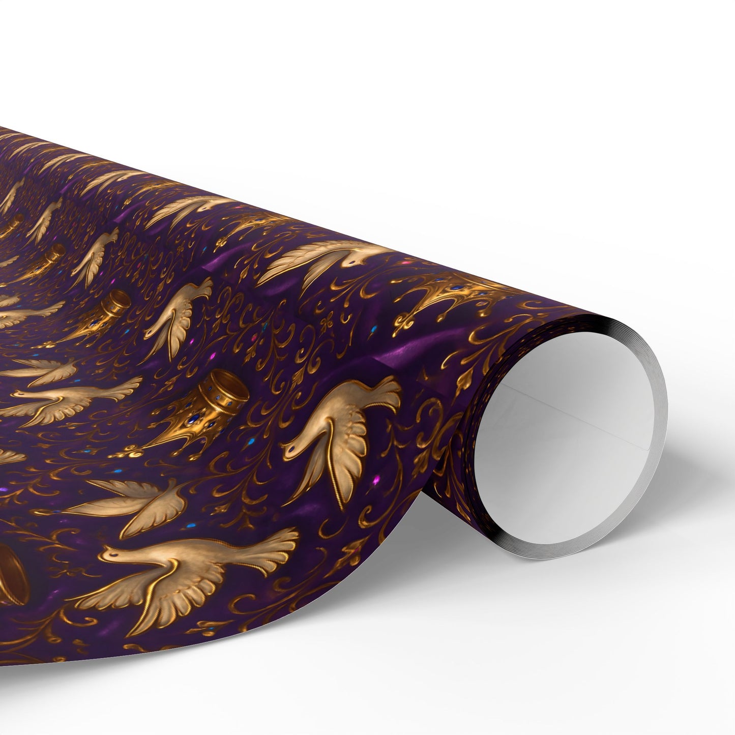 Wrapping Papers, Prince Paisley Dove Guitar Pattern, Gift Wrap Roll for Holidays, Birthdays, Special Occasions, Musician Gift Wrap, Unique