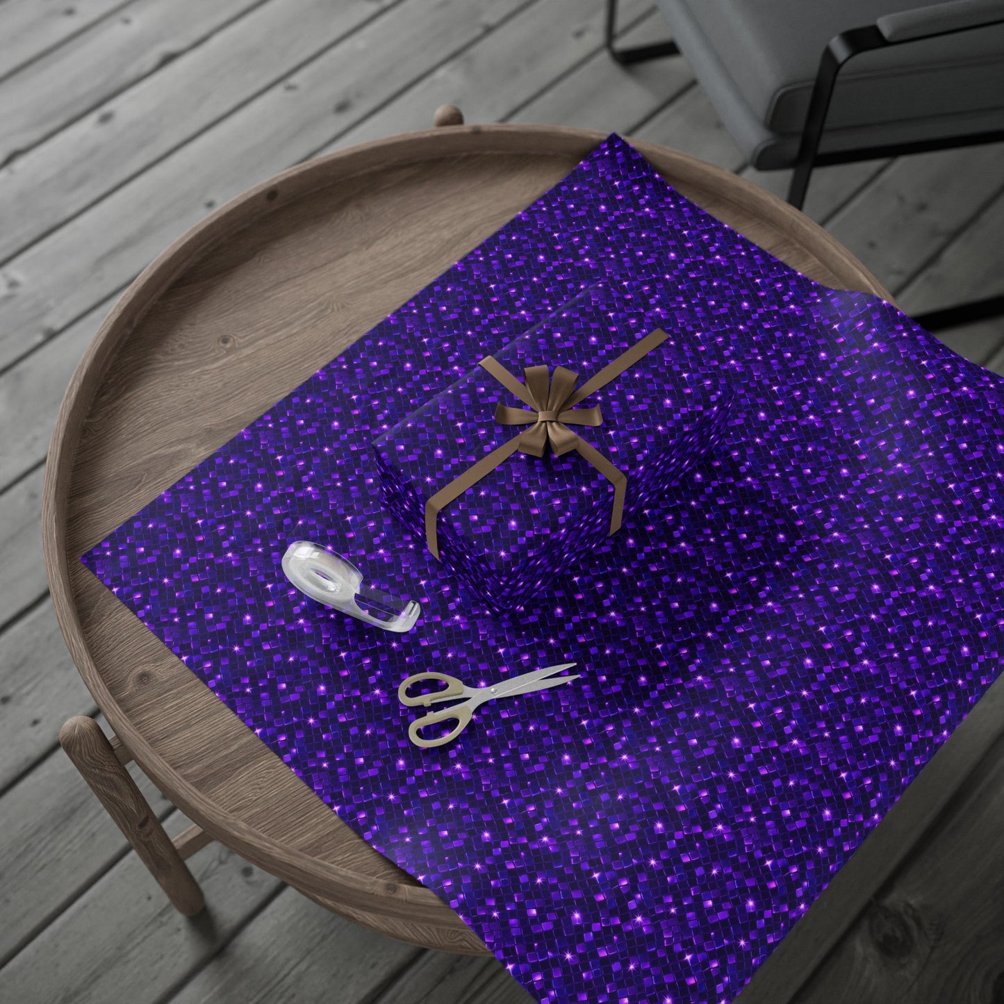 Wrapping Papers, Prince neon purple disco, Gift Wrap Roll for Holidays, Birthdays, Special Occasions, Musician Gift Wrap, Unique