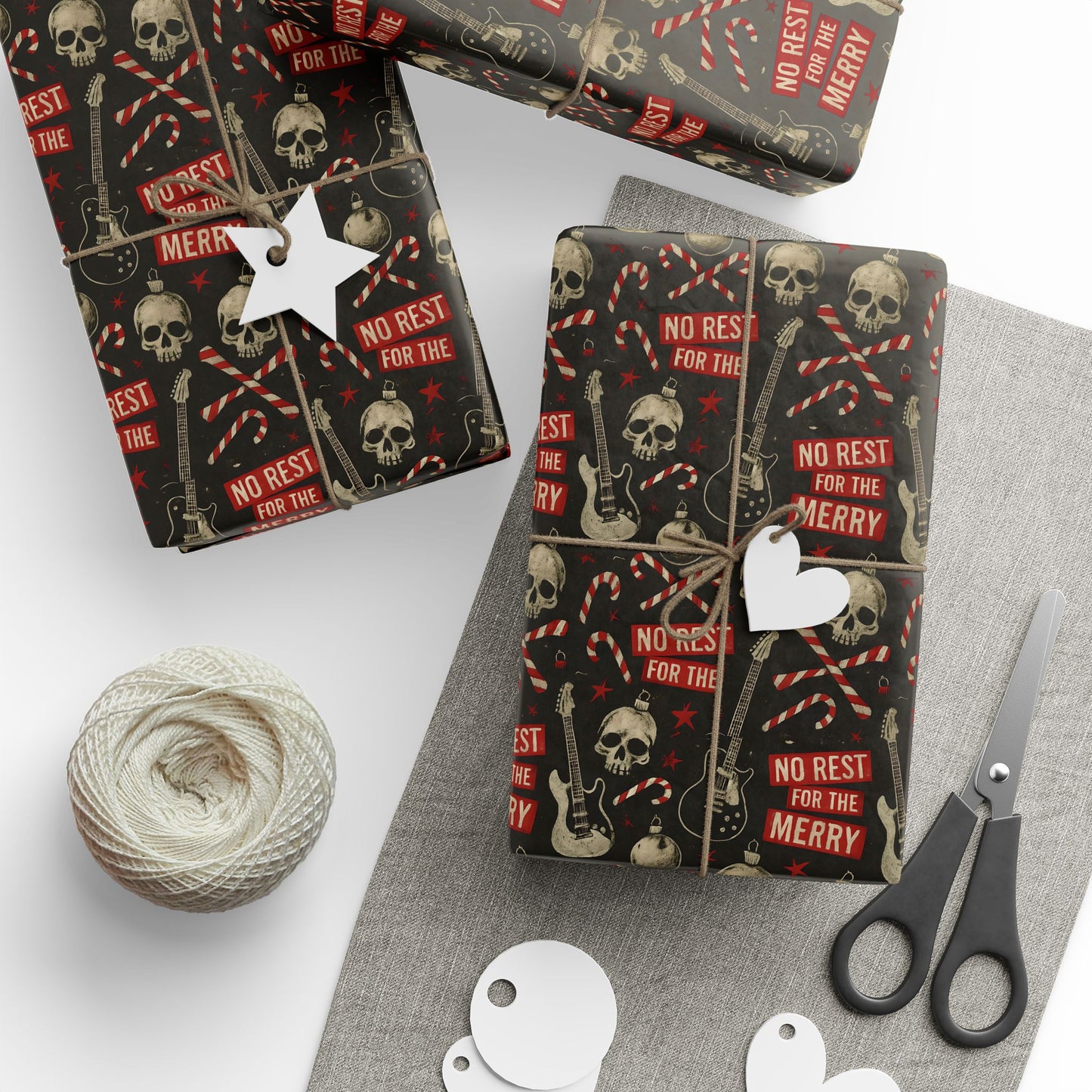 Ozzy Wrapping Papers, Gift Wrap Sheets for Music Lovers, Unique Holiday Gift Packaging, Music Themed