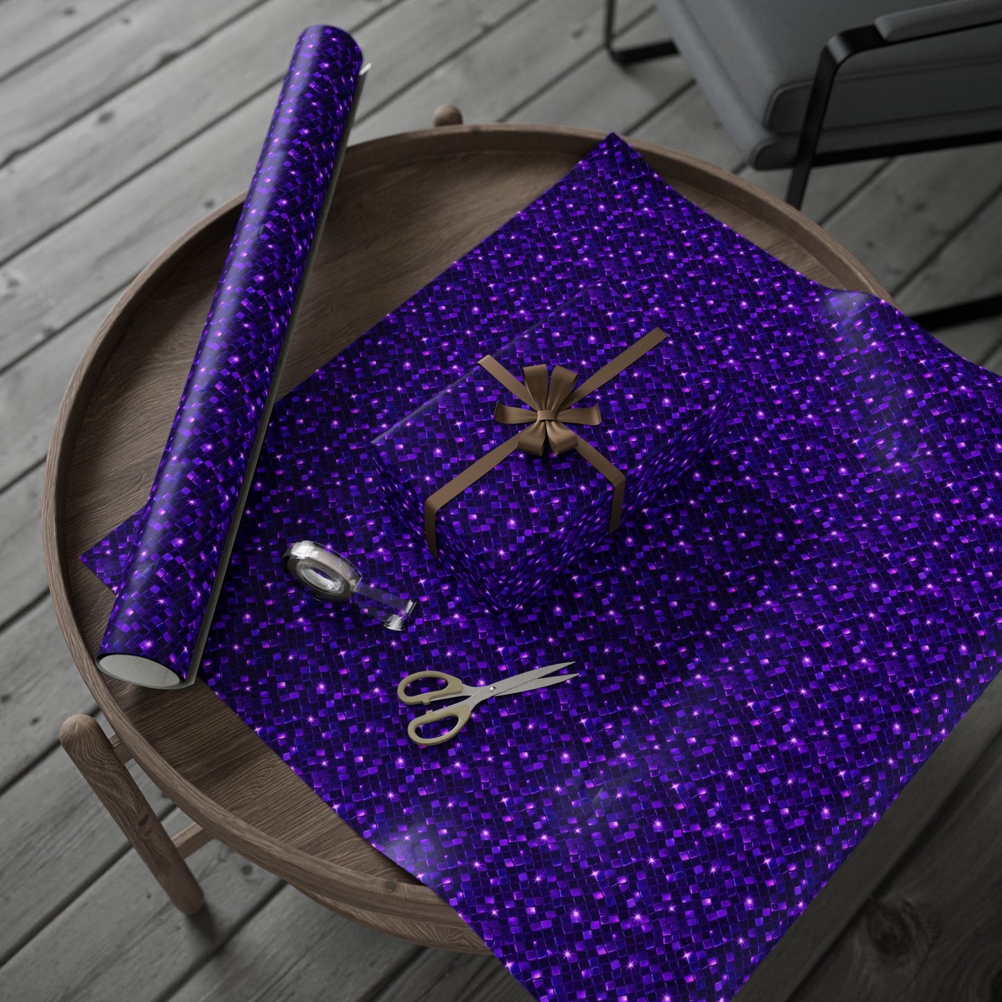Wrapping Papers, Prince neon purple disco, Gift Wrap Roll for Holidays, Birthdays, Special Occasions, Musician Gift Wrap, Unique