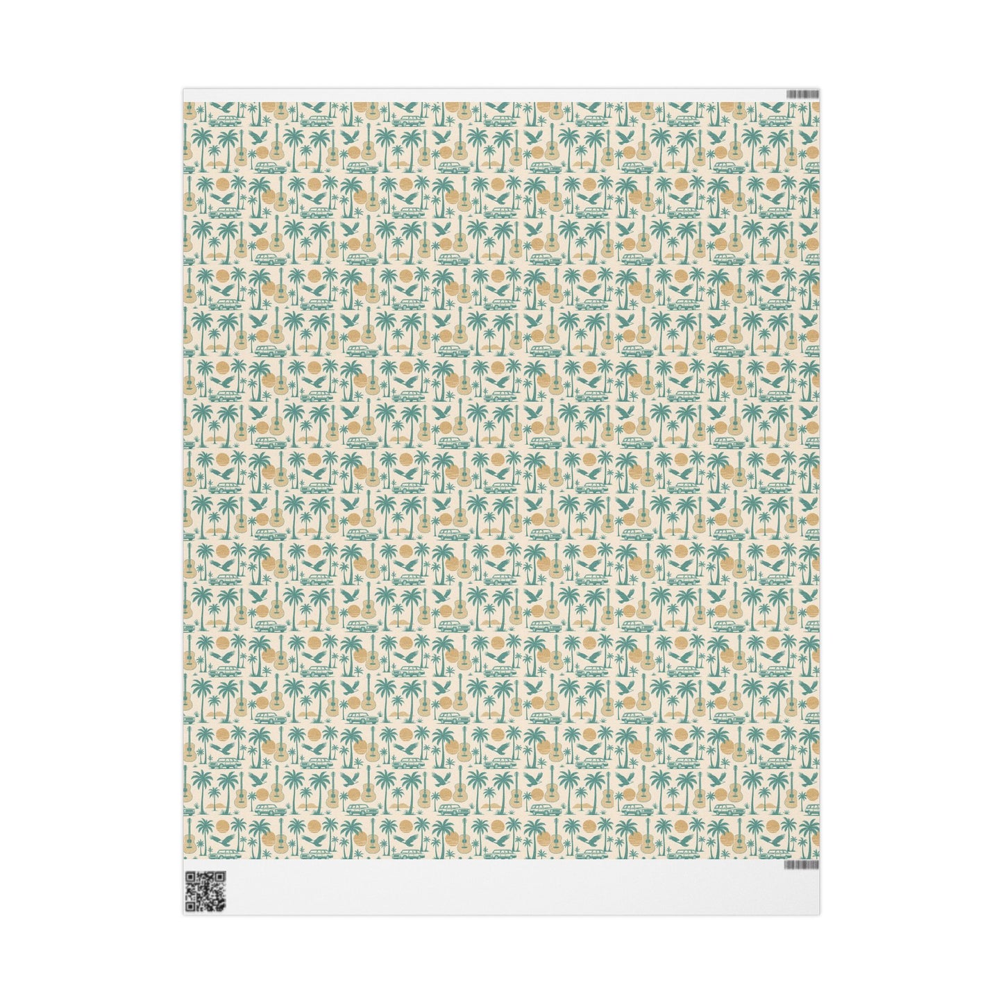 Wrapping Paper, Eagles Hotel California Gift Wrap for Music Lovers, Unique Holiday Present, Rock Band Theme Gift Packaging, Musician Gift,