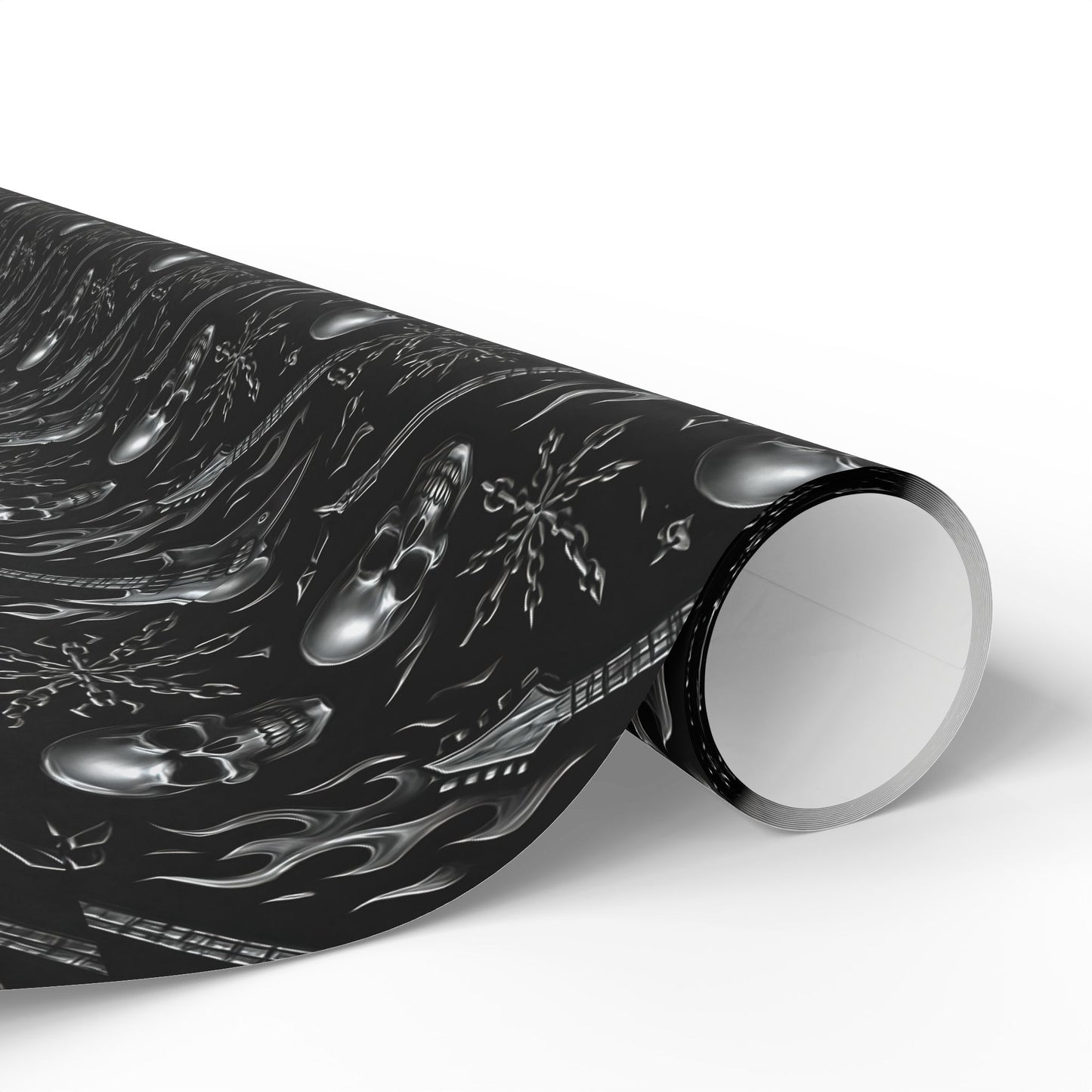 Metallicaa Wrapping Paper, Music Themed Gift Wrap, Rock Band Design, Heavy Metal Christmas Paper, Unique Holiday Packaging,