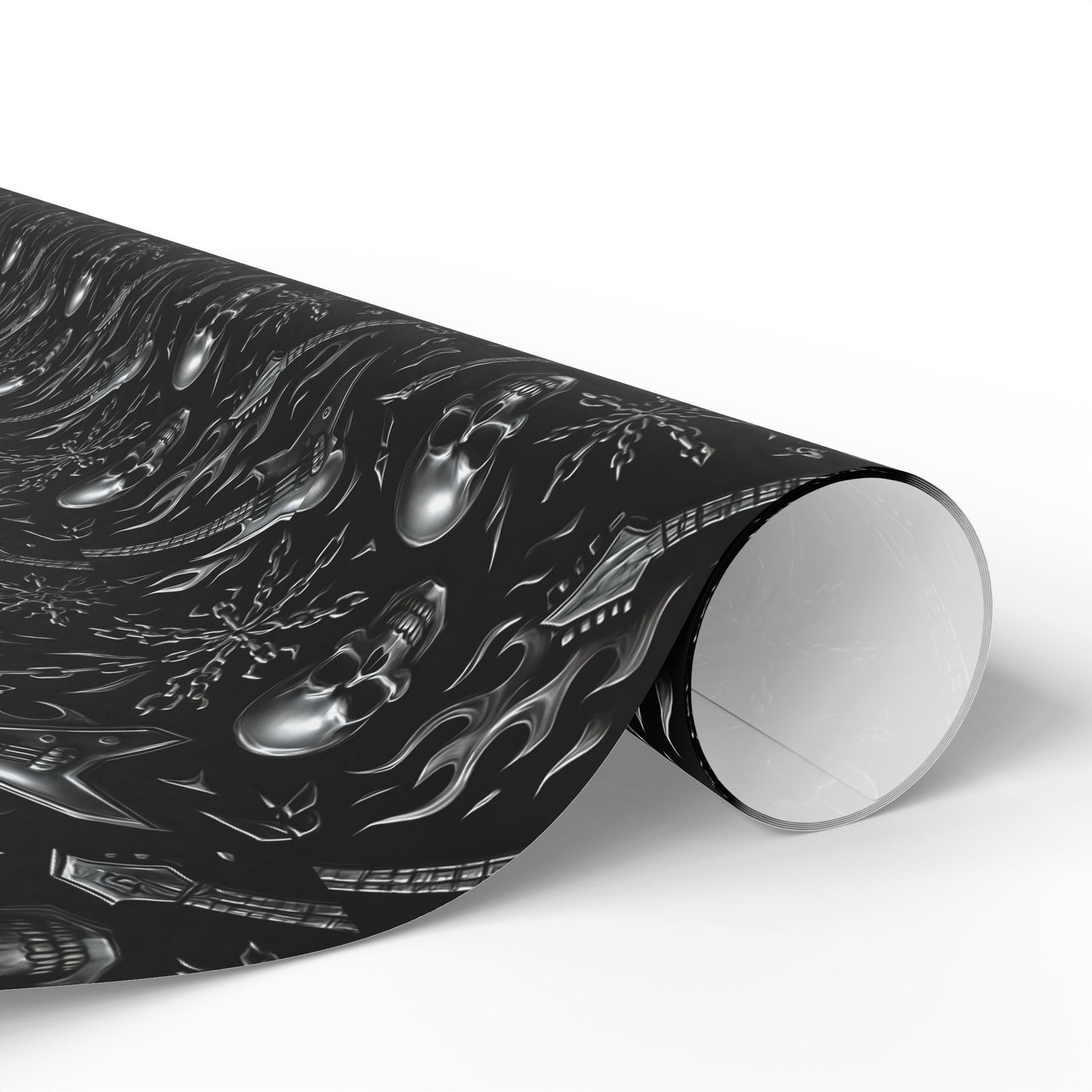 Metallicaa Wrapping Paper, Music Themed Gift Wrap, Rock Band Design, Heavy Metal Christmas Paper, Unique Holiday Packaging,