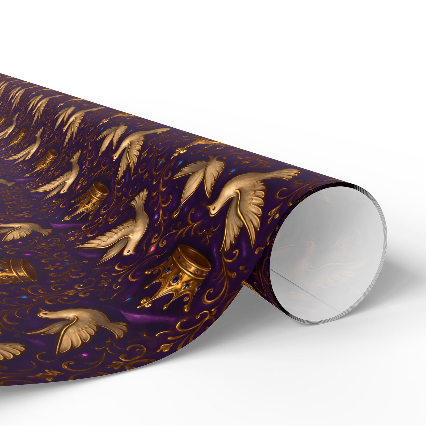Wrapping Papers, Prince Paisley Dove Guitar Pattern, Gift Wrap Roll for Holidays, Birthdays, Special Occasions, Musician Gift Wrap, Unique