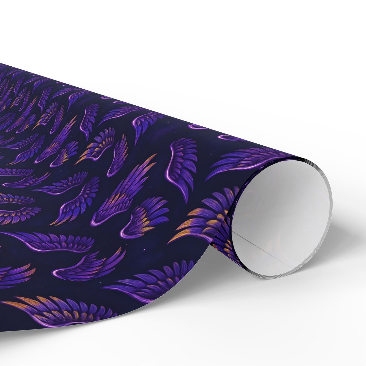 Wrapping Papers, Prince purple wings pattern, Gift Wrap Roll for Holidays, Birthdays, Special Occasions, Musician Gift Wrap, Unique
