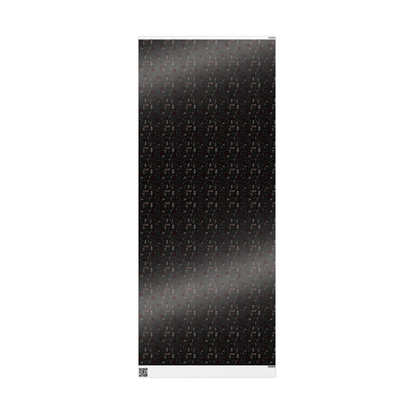 Gothic Wrapping Papers, Ozzy Osbourne Dark Floral Gift Wrap for Occasions, Unique Wrap for Birthdays, Holidays, DIY Projects, Occult Theme