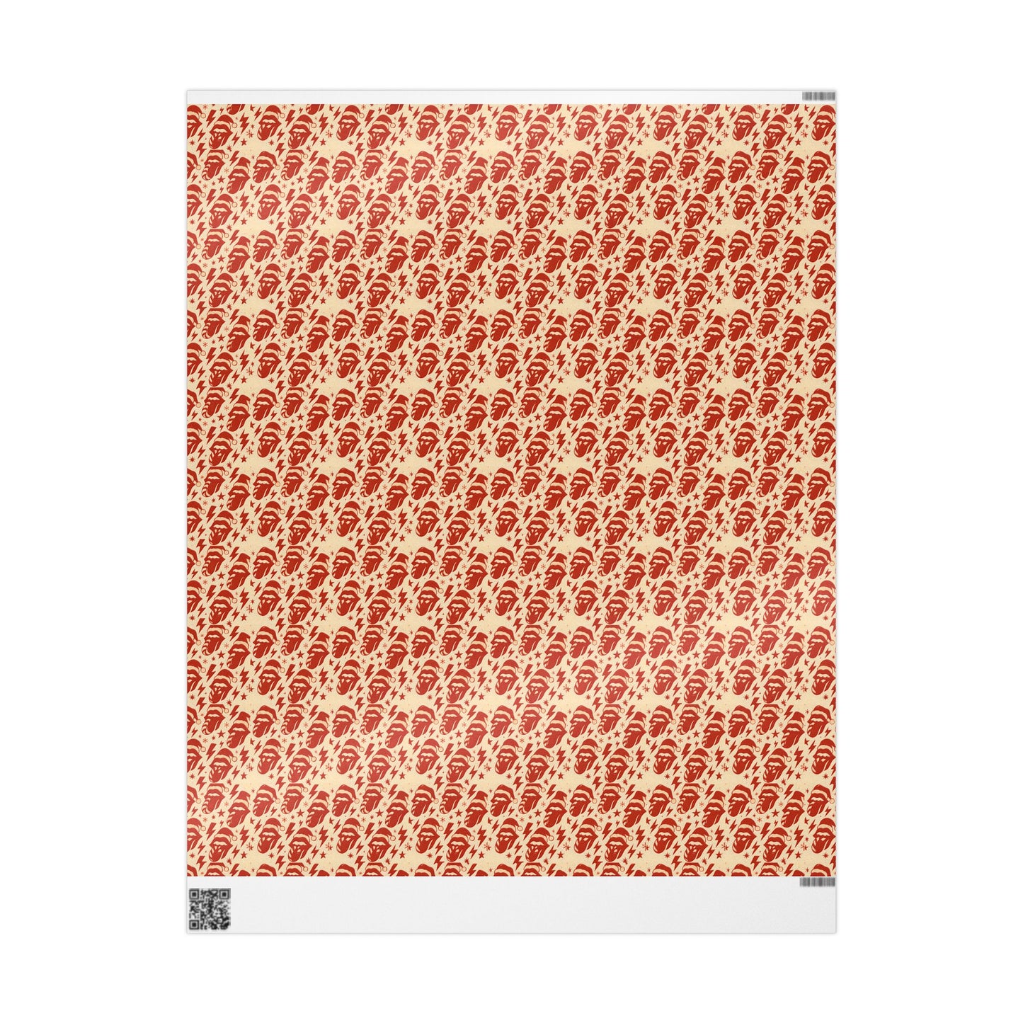 Christmas Lips and Snowflakes Wrapping Papers, Holiday Gift Wrap, Festive Present Packaging, Winter Gift Wrap Roll, Red Lips and Snowflakes